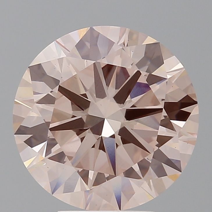 5.53 Carat Round Shape Lab Grown Diamond