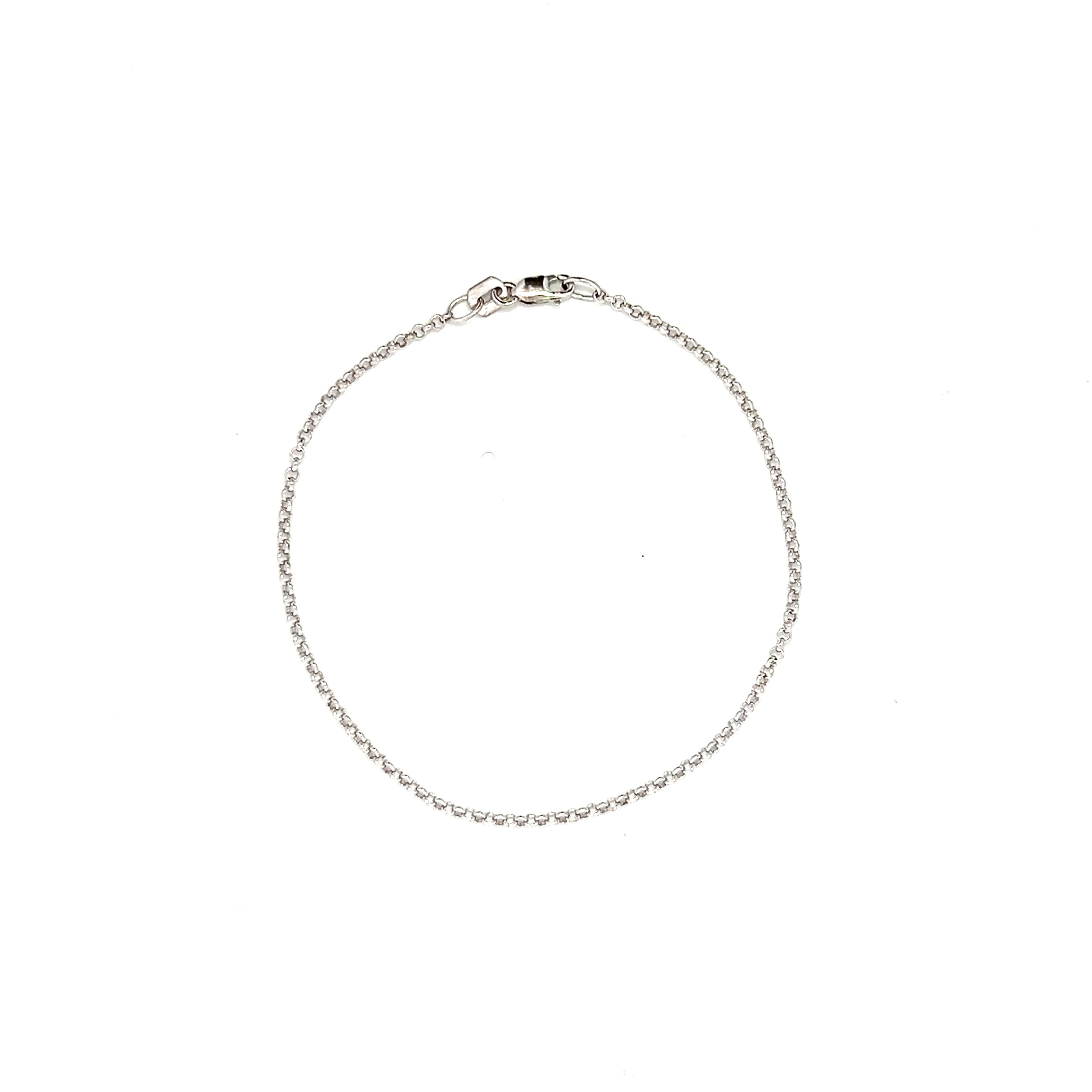 9K Gold Belcher Chain Bracelet