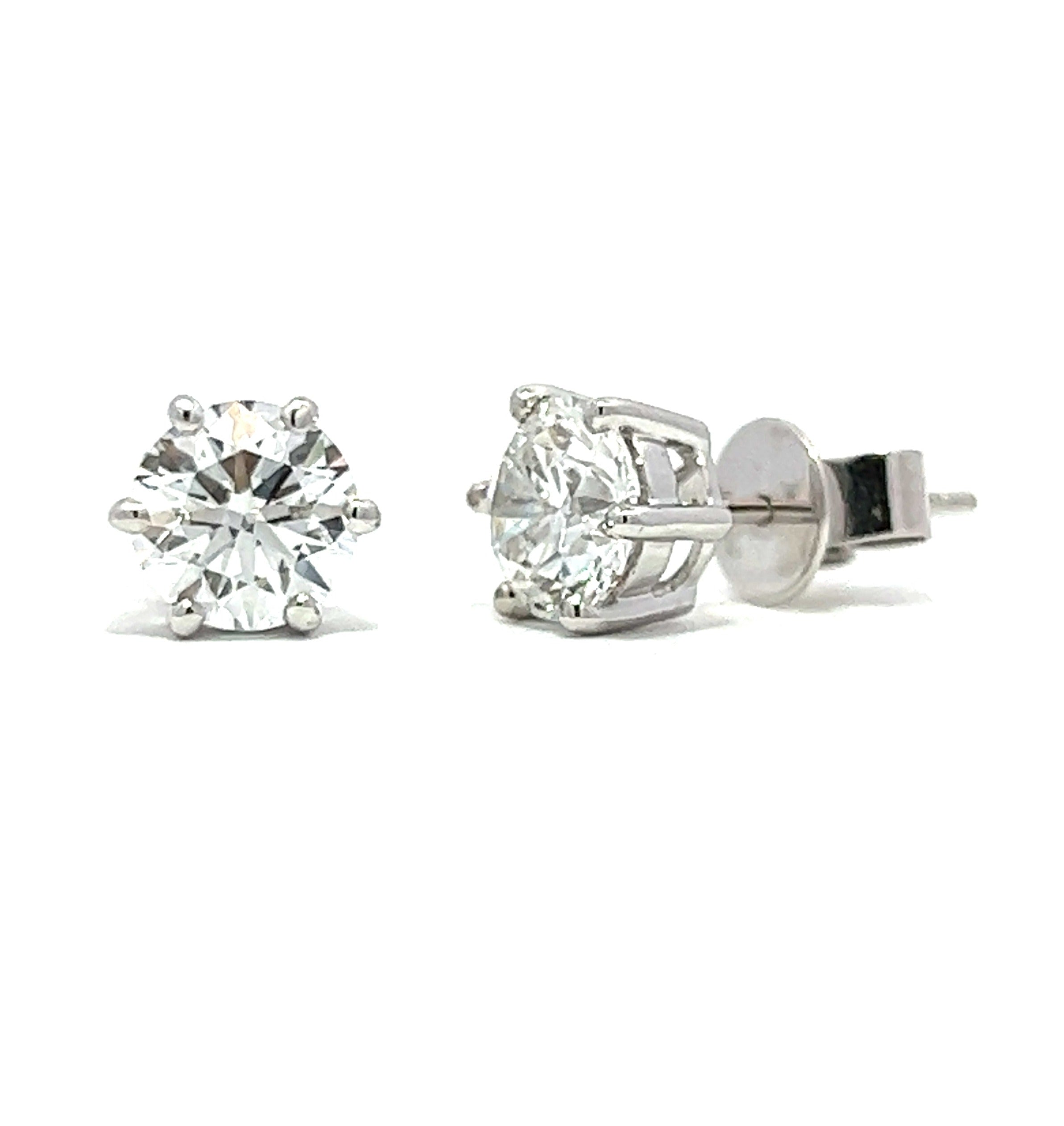 Lab Grown Diamond Stud Earrings