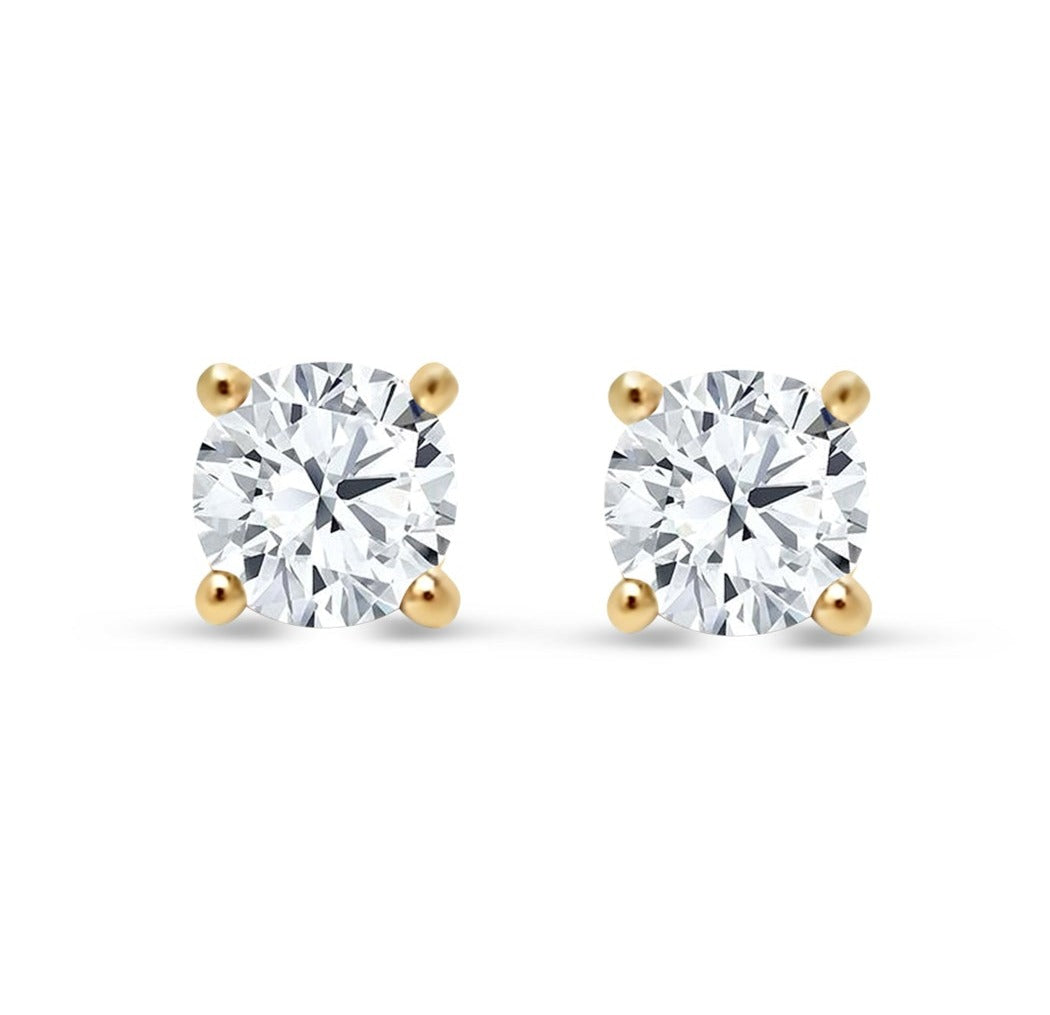 Lab Grown Diamond Stud Earrings