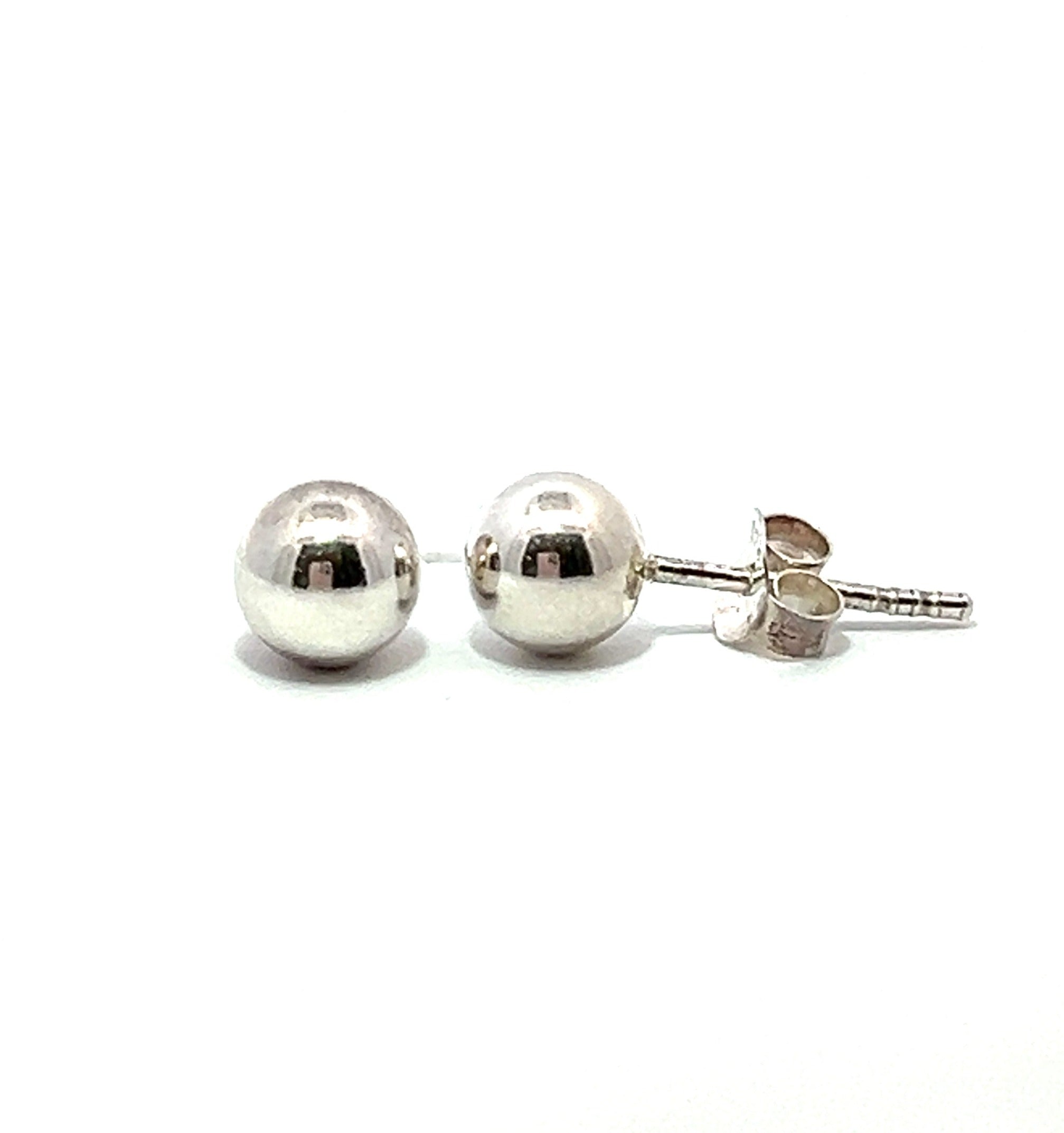 Ball Stud Earrings