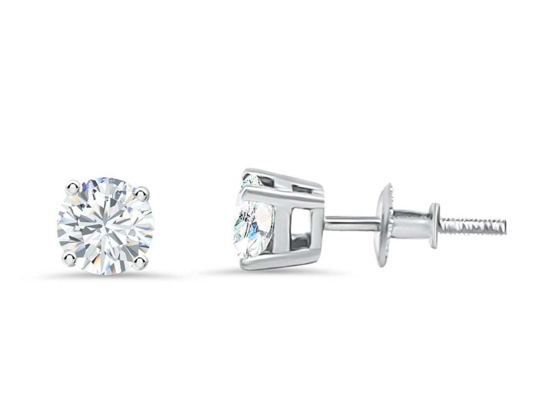 Diamond Stud Earrings