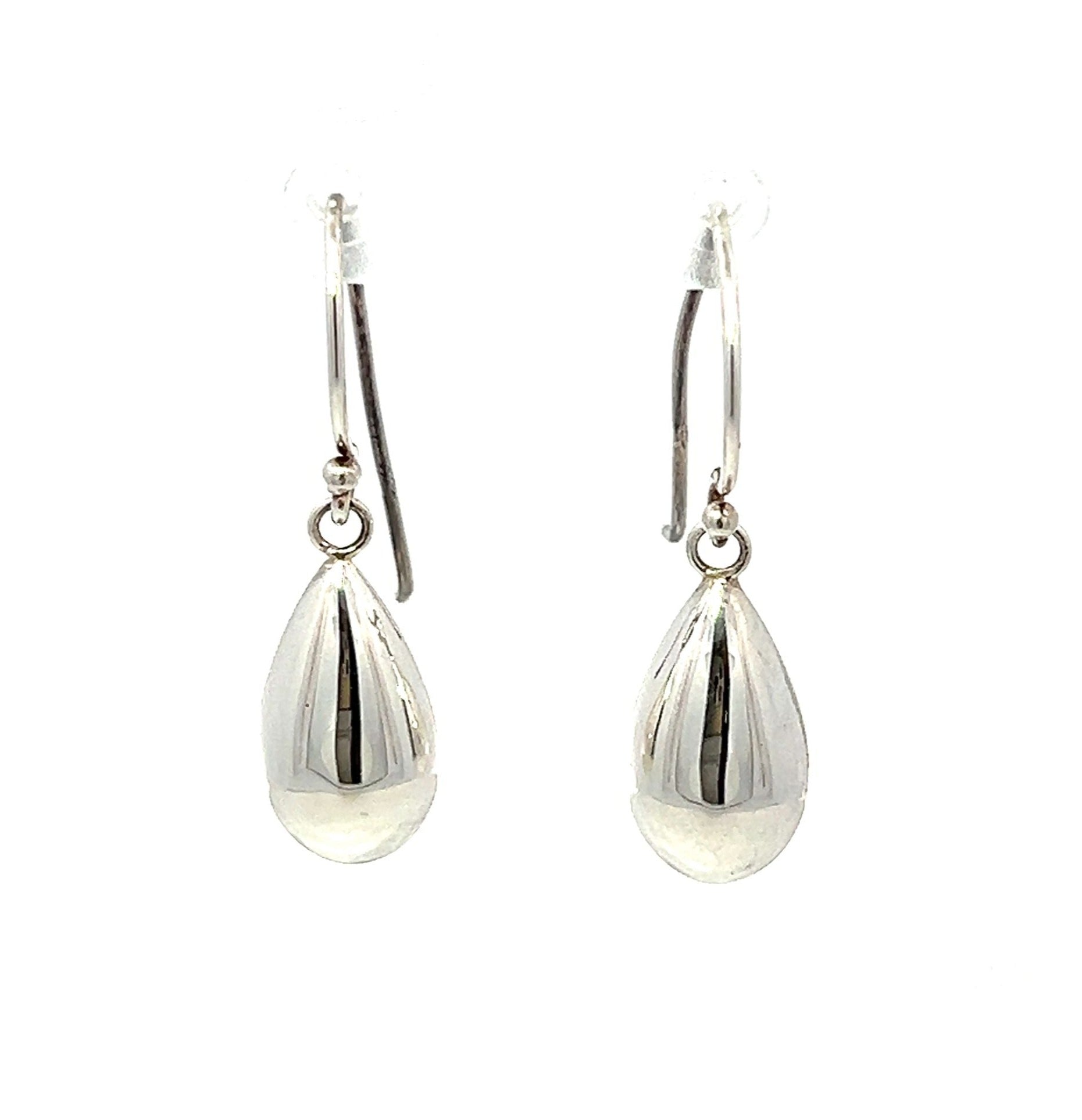 Puff Teardrop Earrings