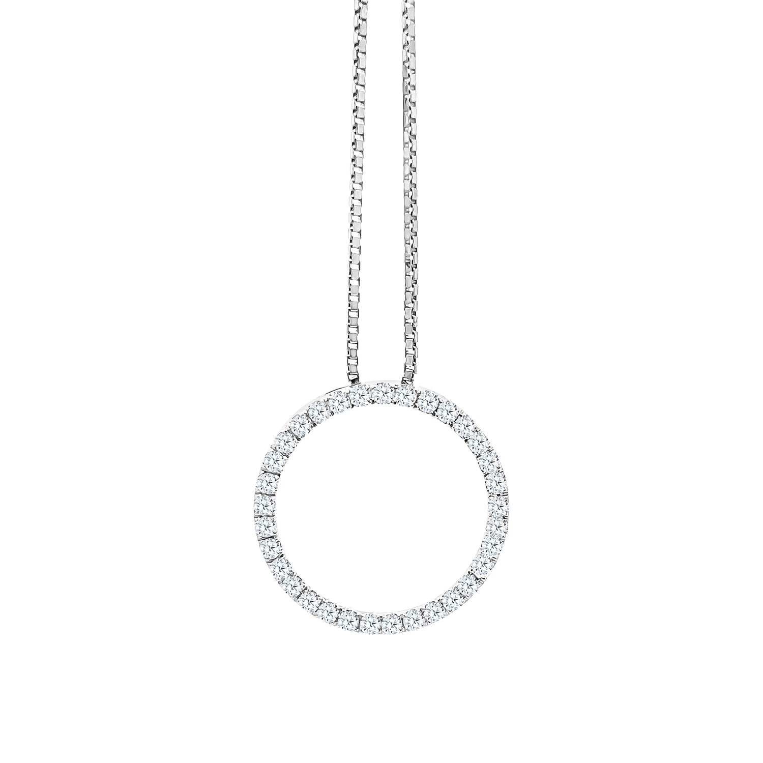Diamond Circle Pendant