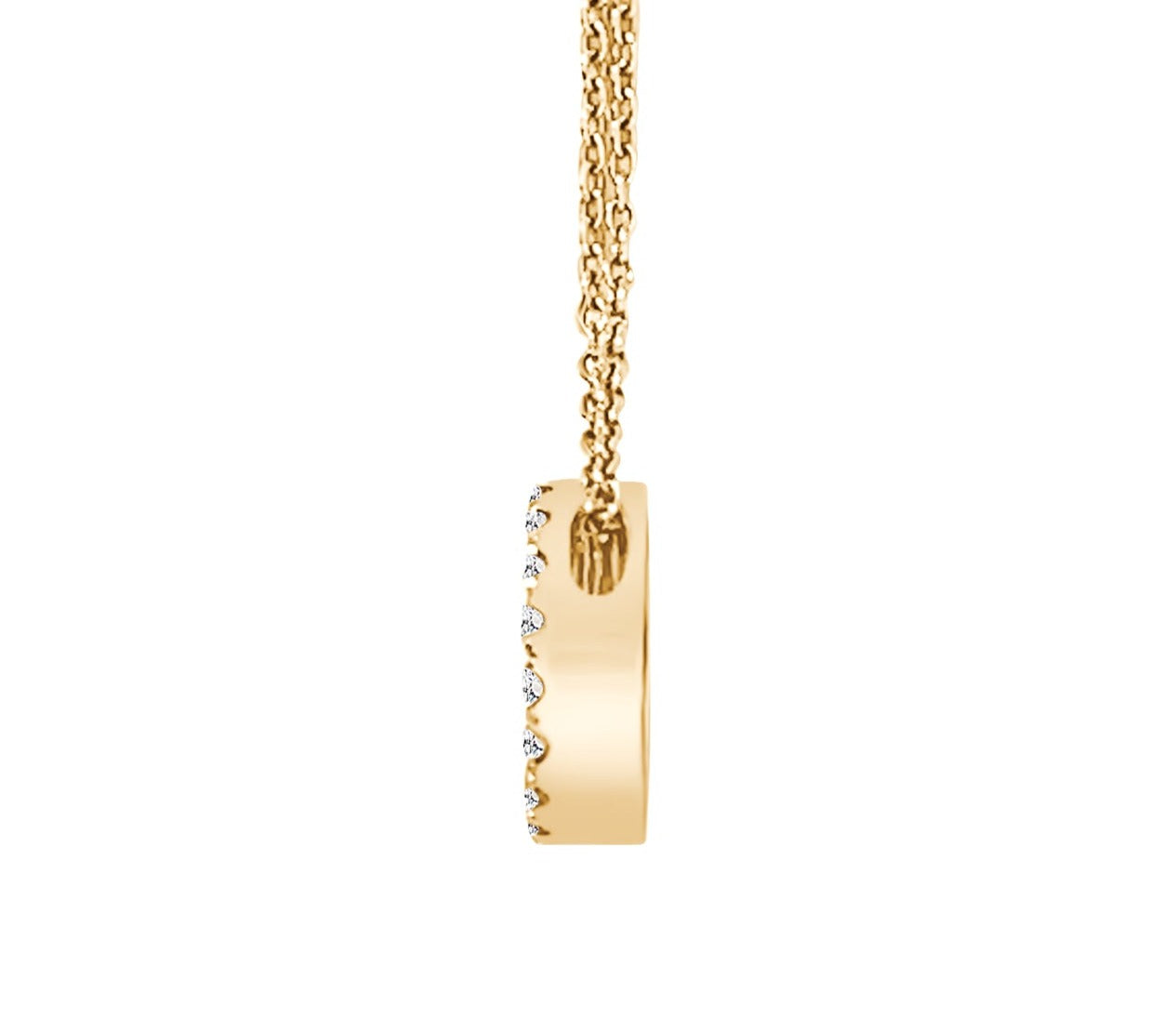 Diamond Circle Pendant