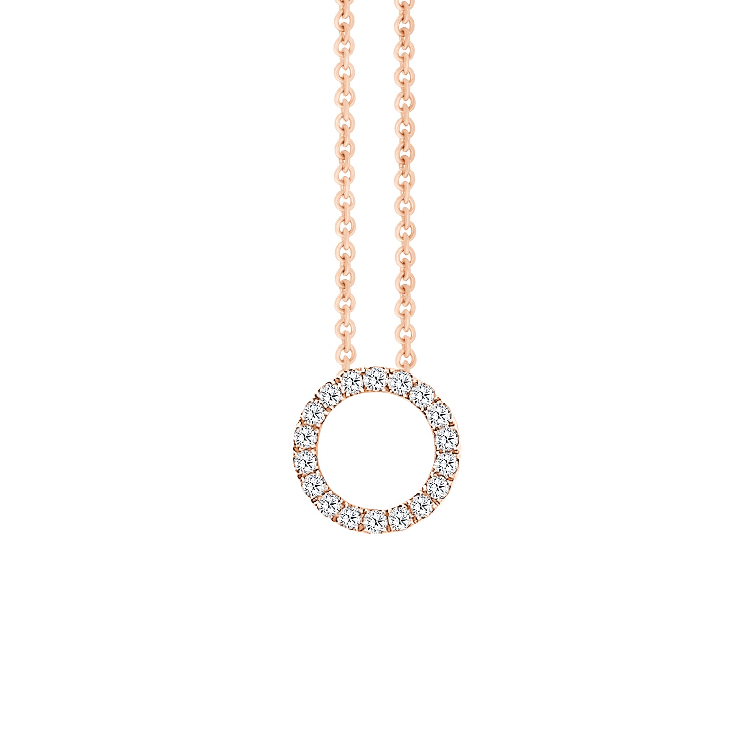 Diamond Circle Pendant