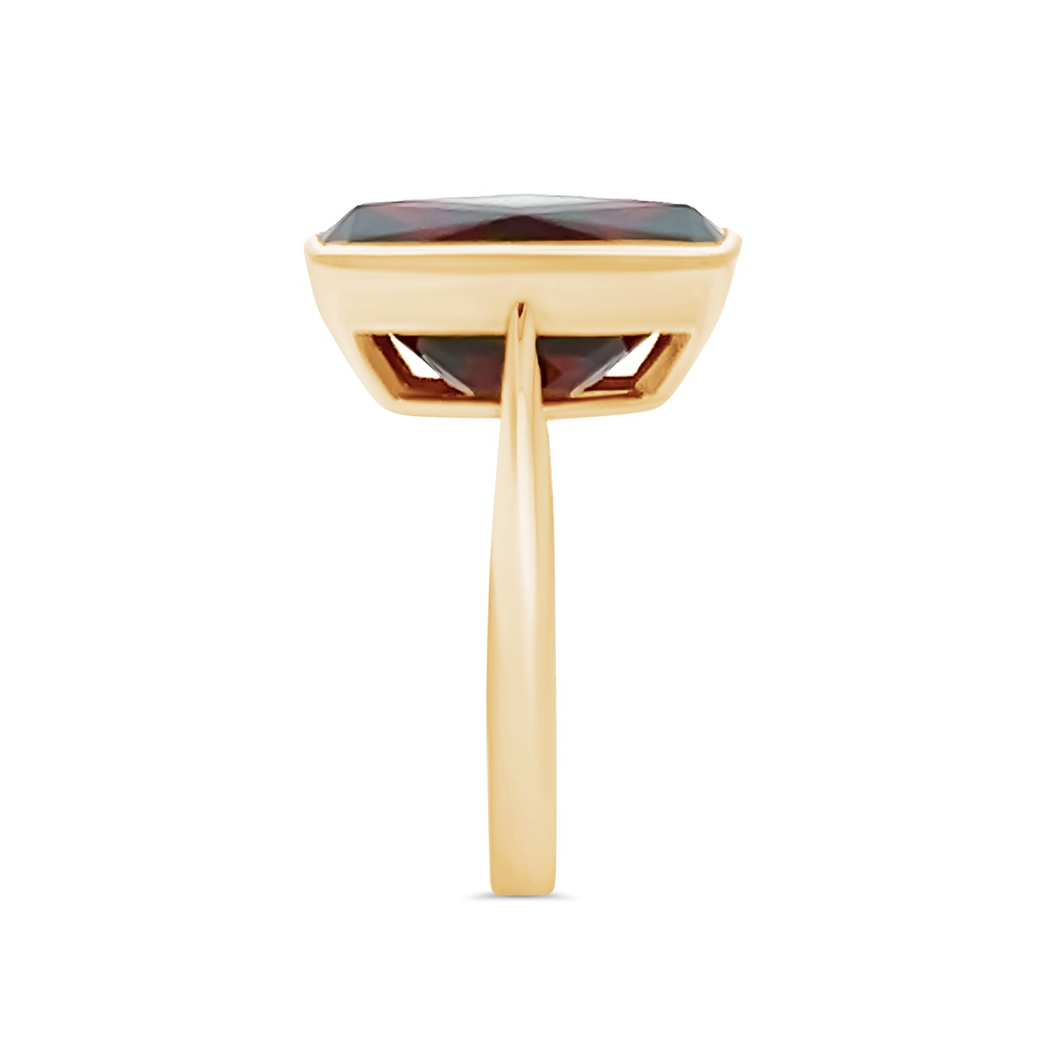 Garnet Rectangle Ring
