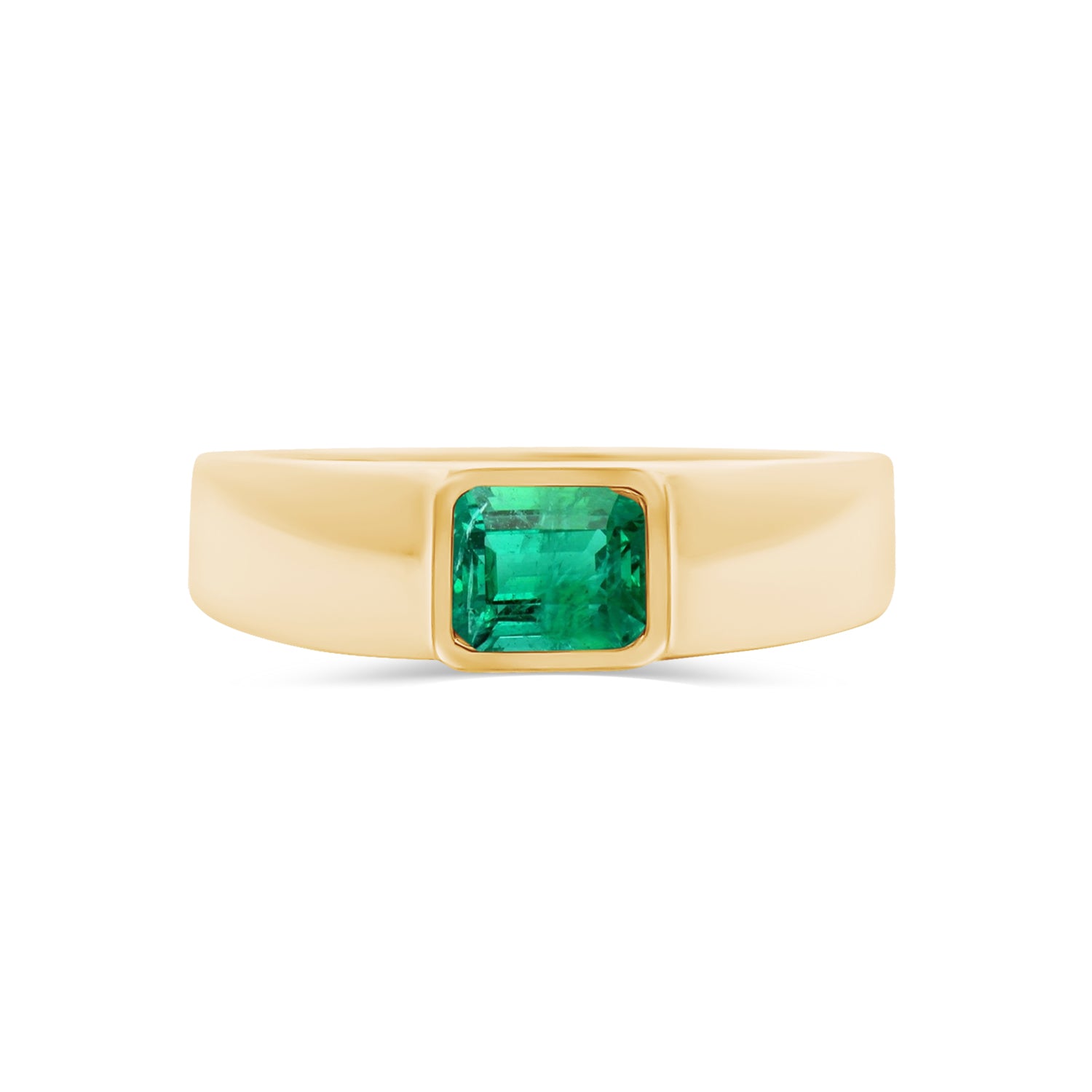 Rectangular Emerald Ring