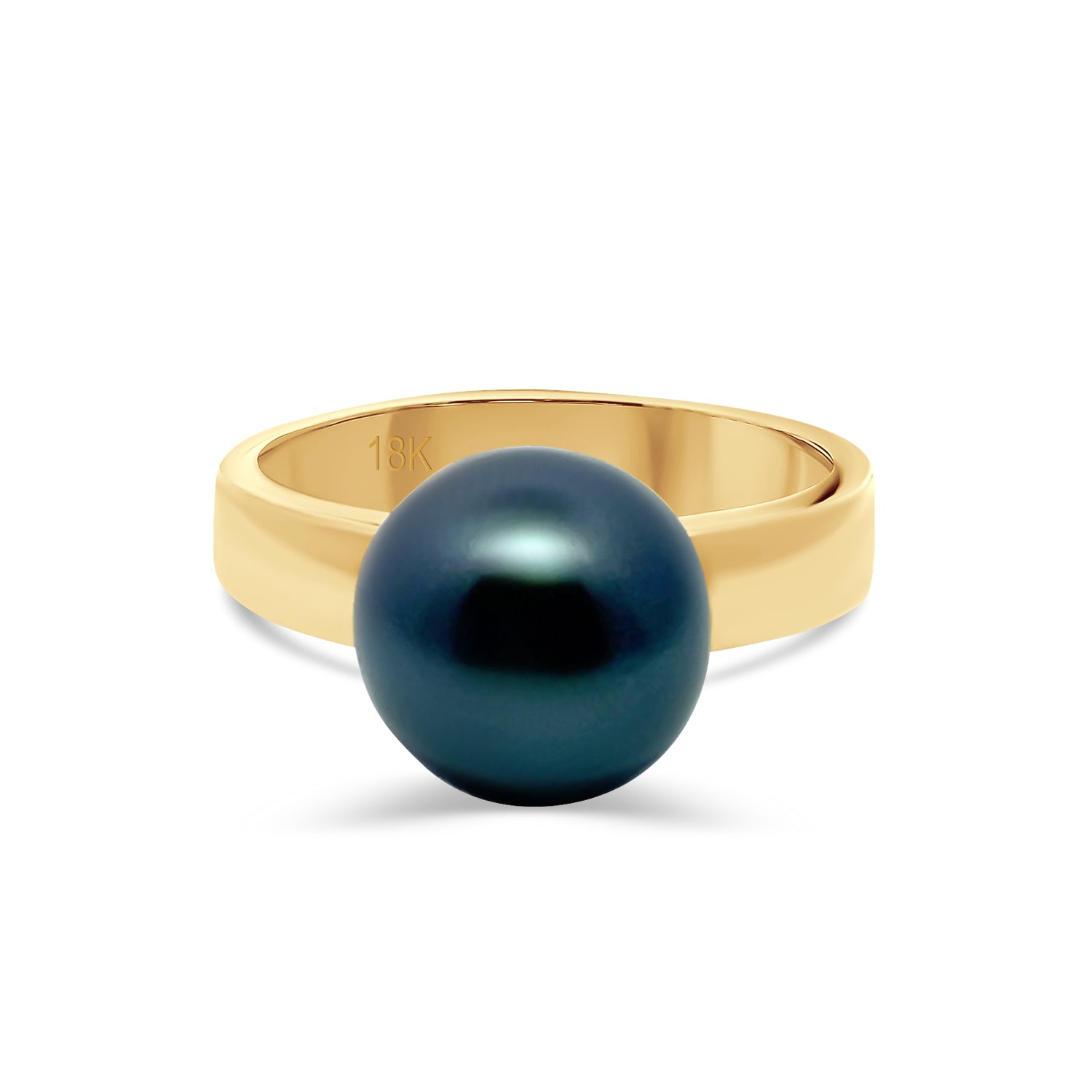 Black South Sea Pearl Ring