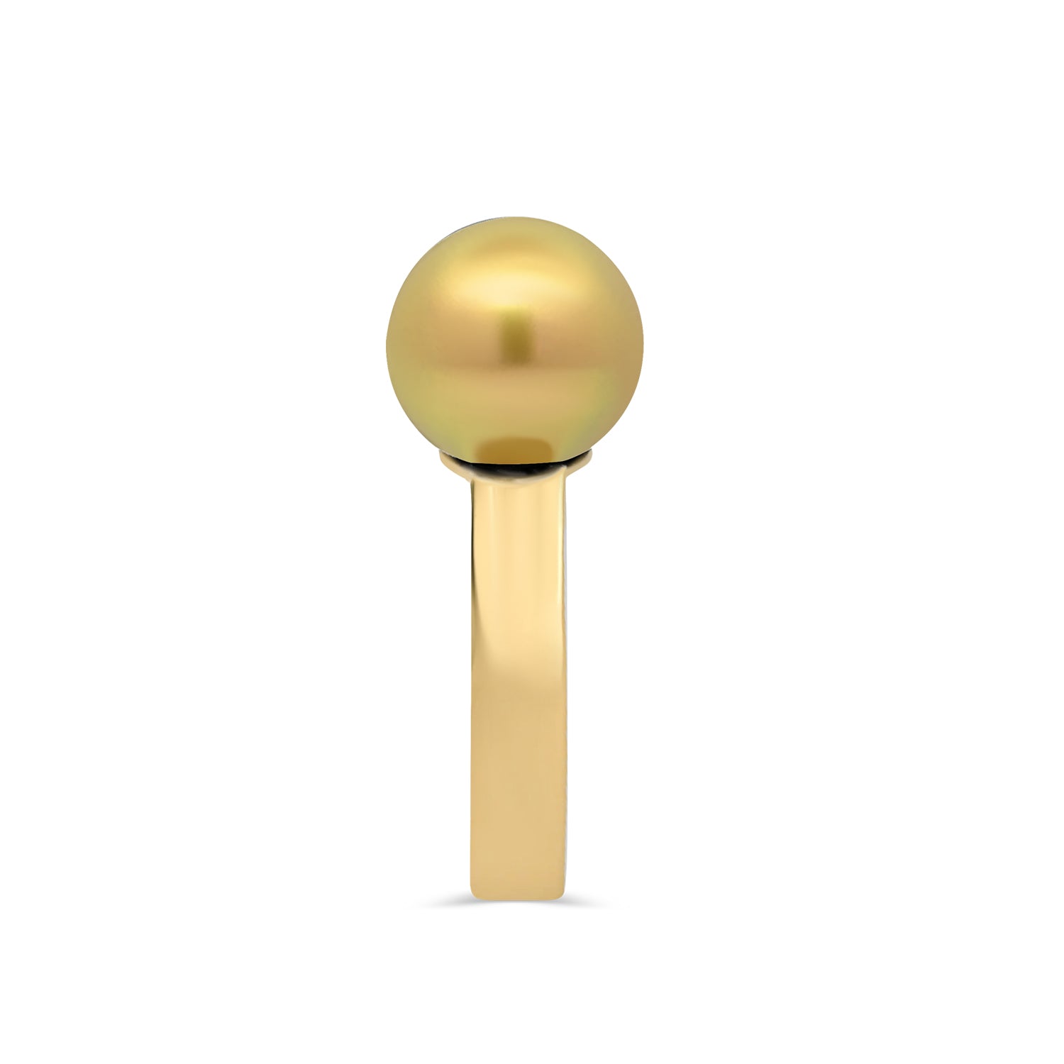 Golden South Sea Pearl Ring