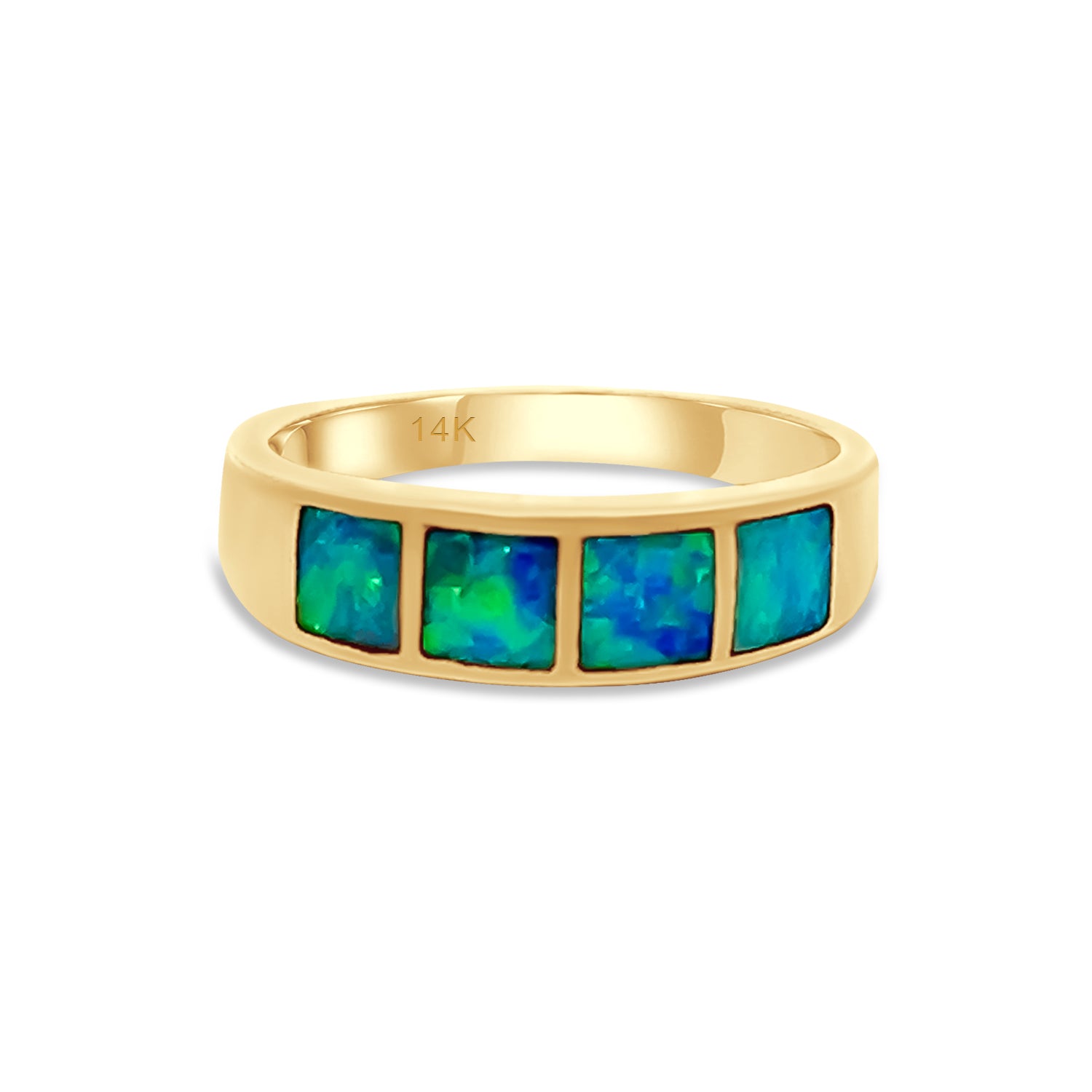 Opal Inlay Ring