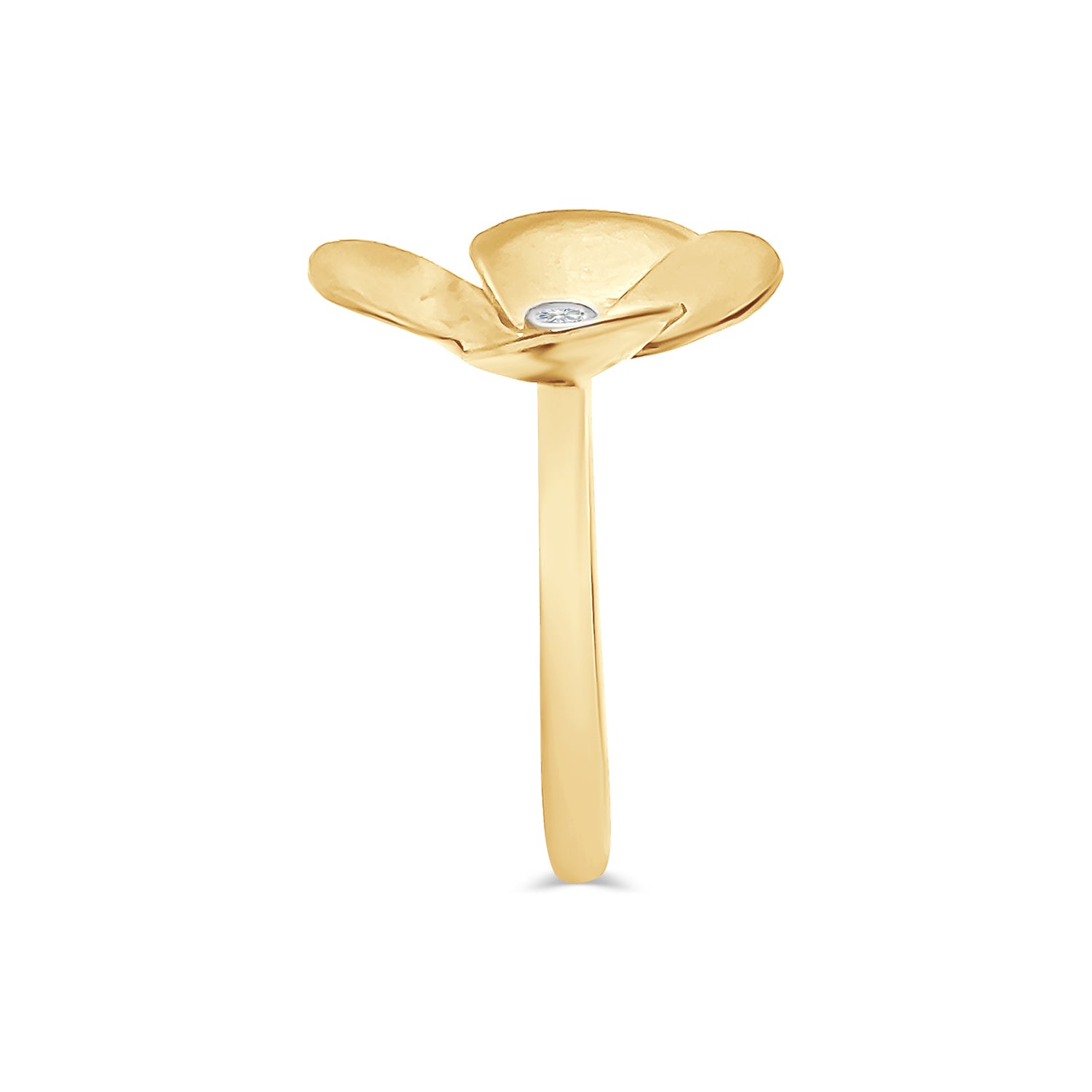 Diamond Flower Ring