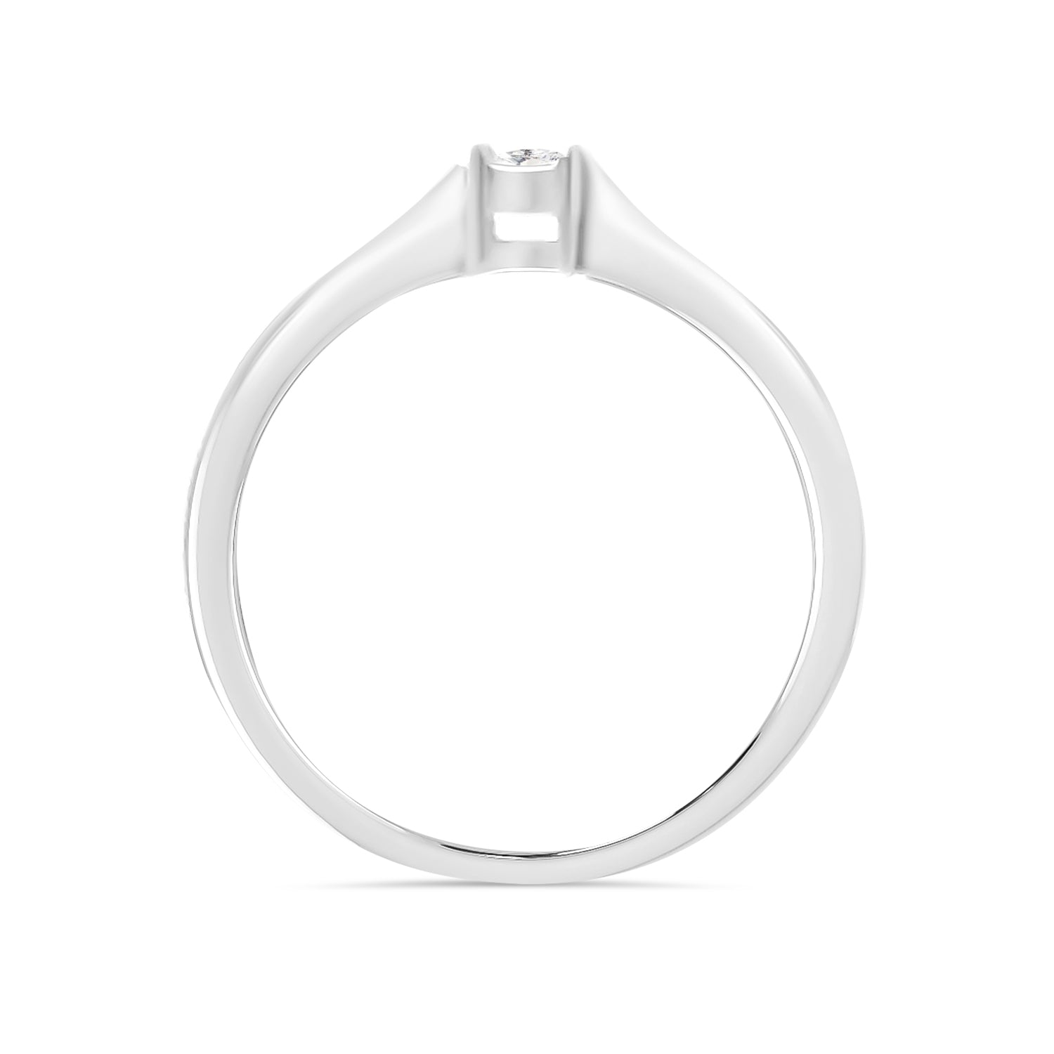 Round Diamond Solitaire Ring