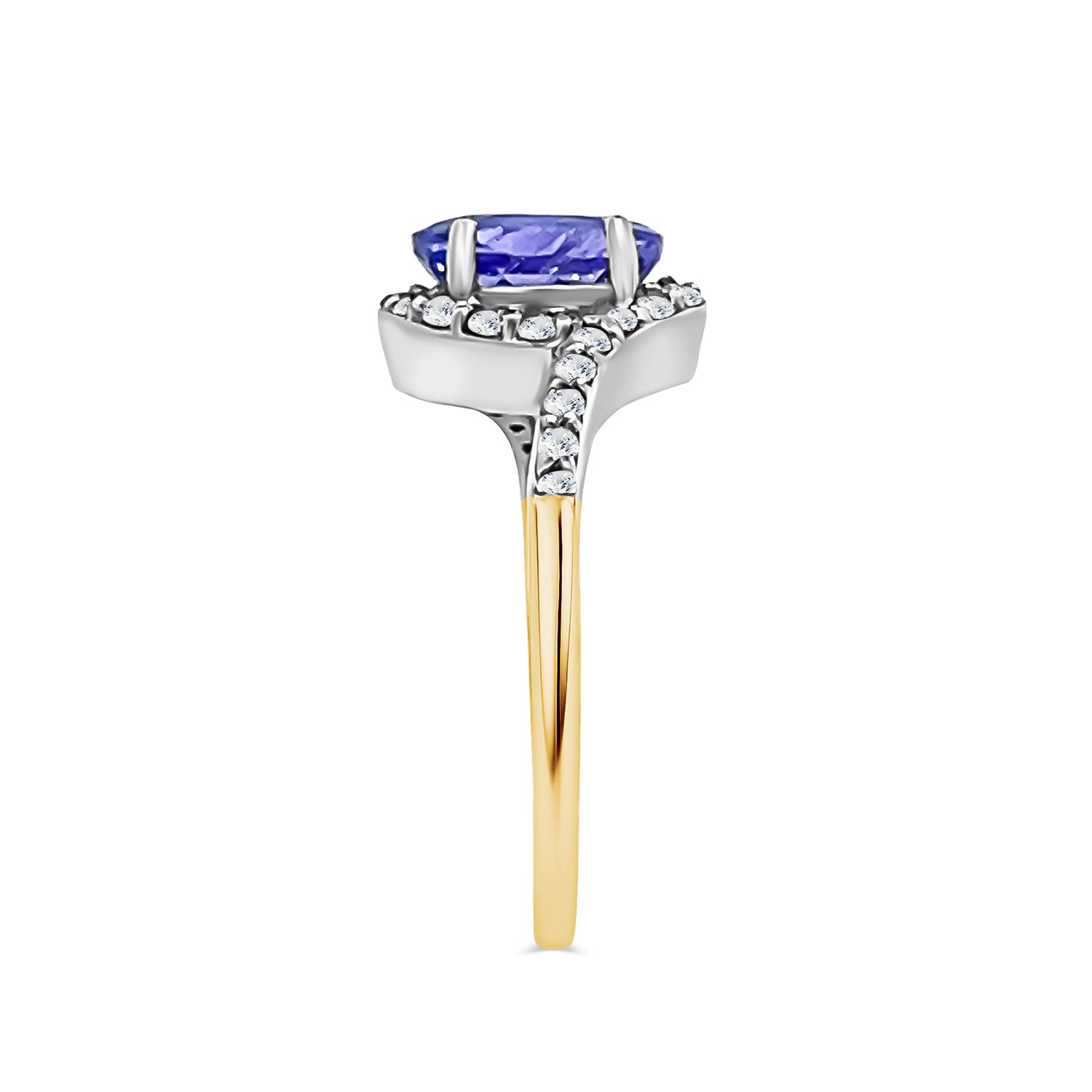 Sapphire Diamond Ring