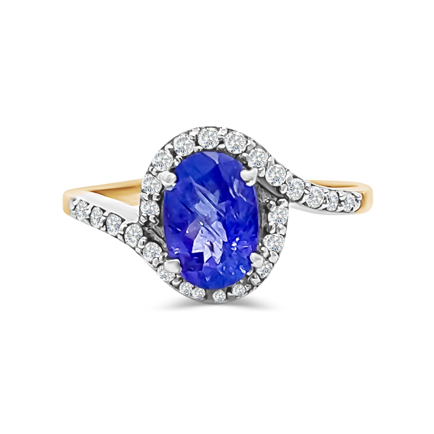 Sapphire Diamond Ring