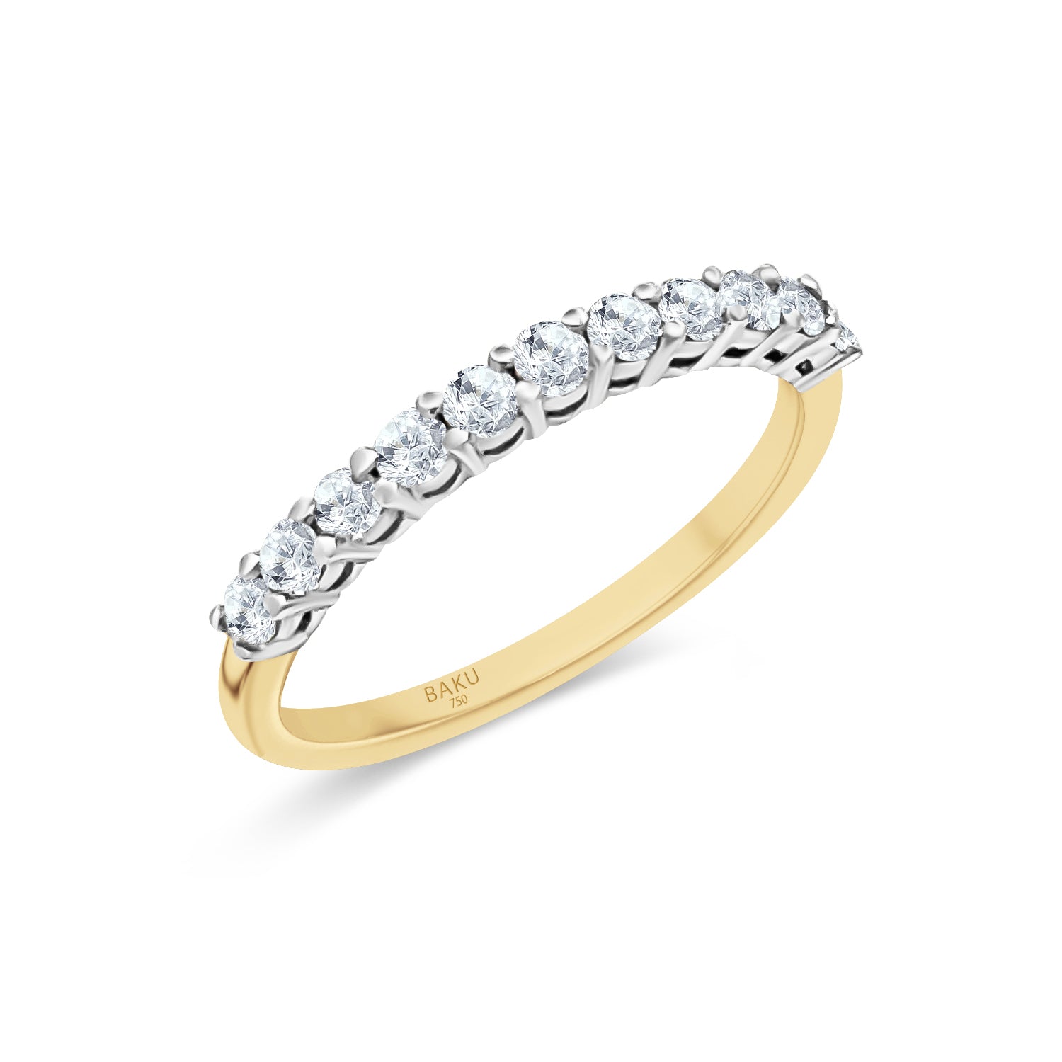 Half Eternity Diamond Ring