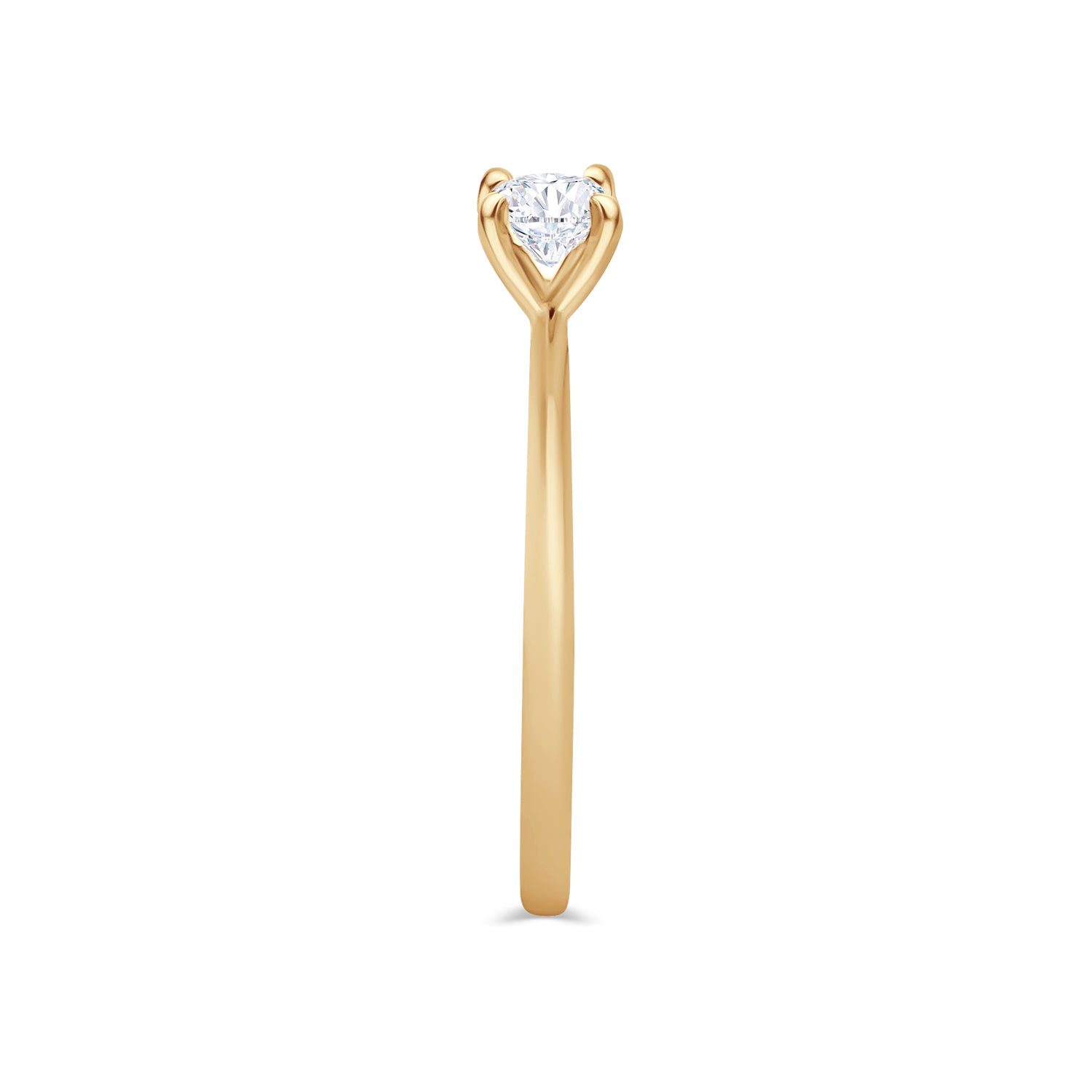 Solitaire Round Diamond Ring