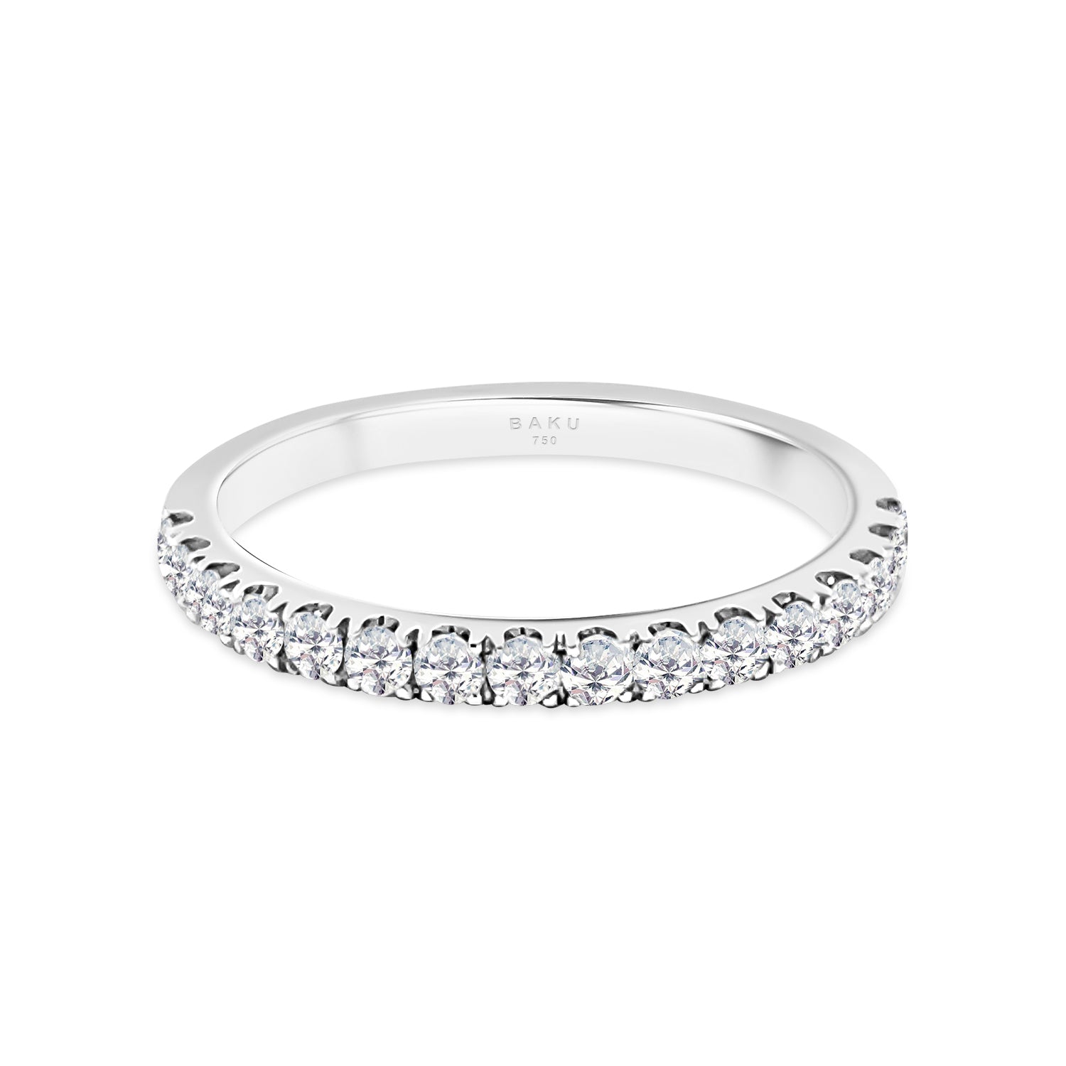 Half Eternity Diamond Ring