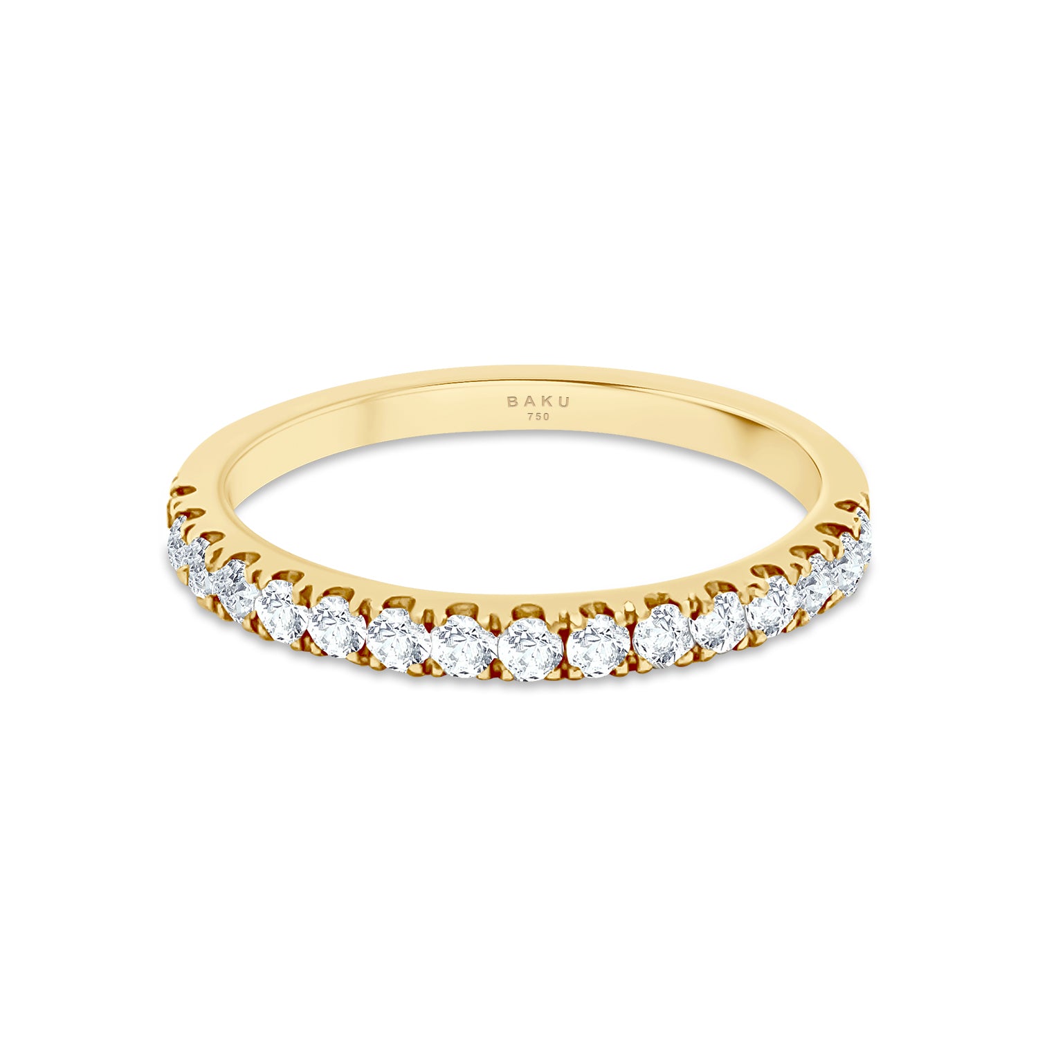 Half Eternity Diamond Ring