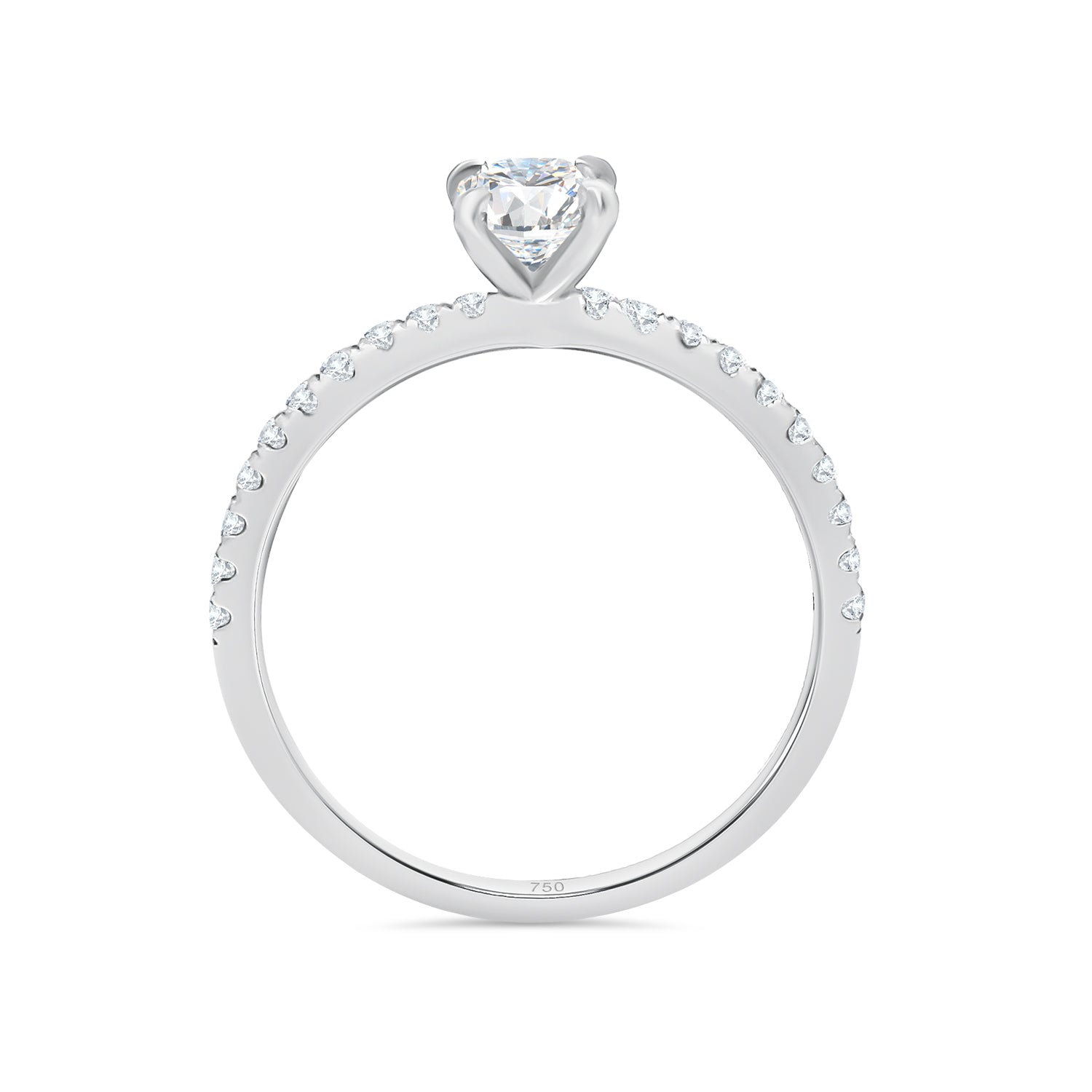 Oval Diamond Engagement Ring