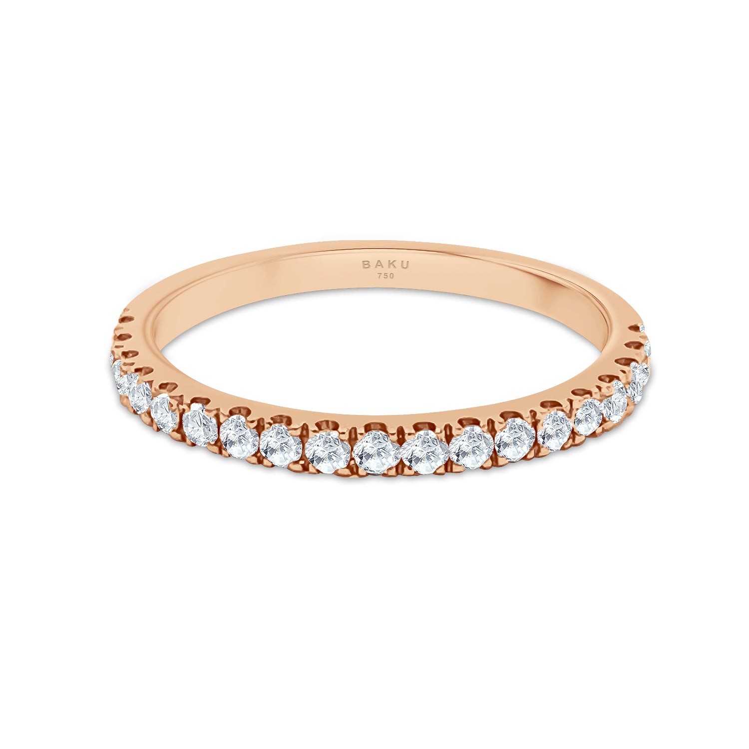 Half Eternity Diamond Ring