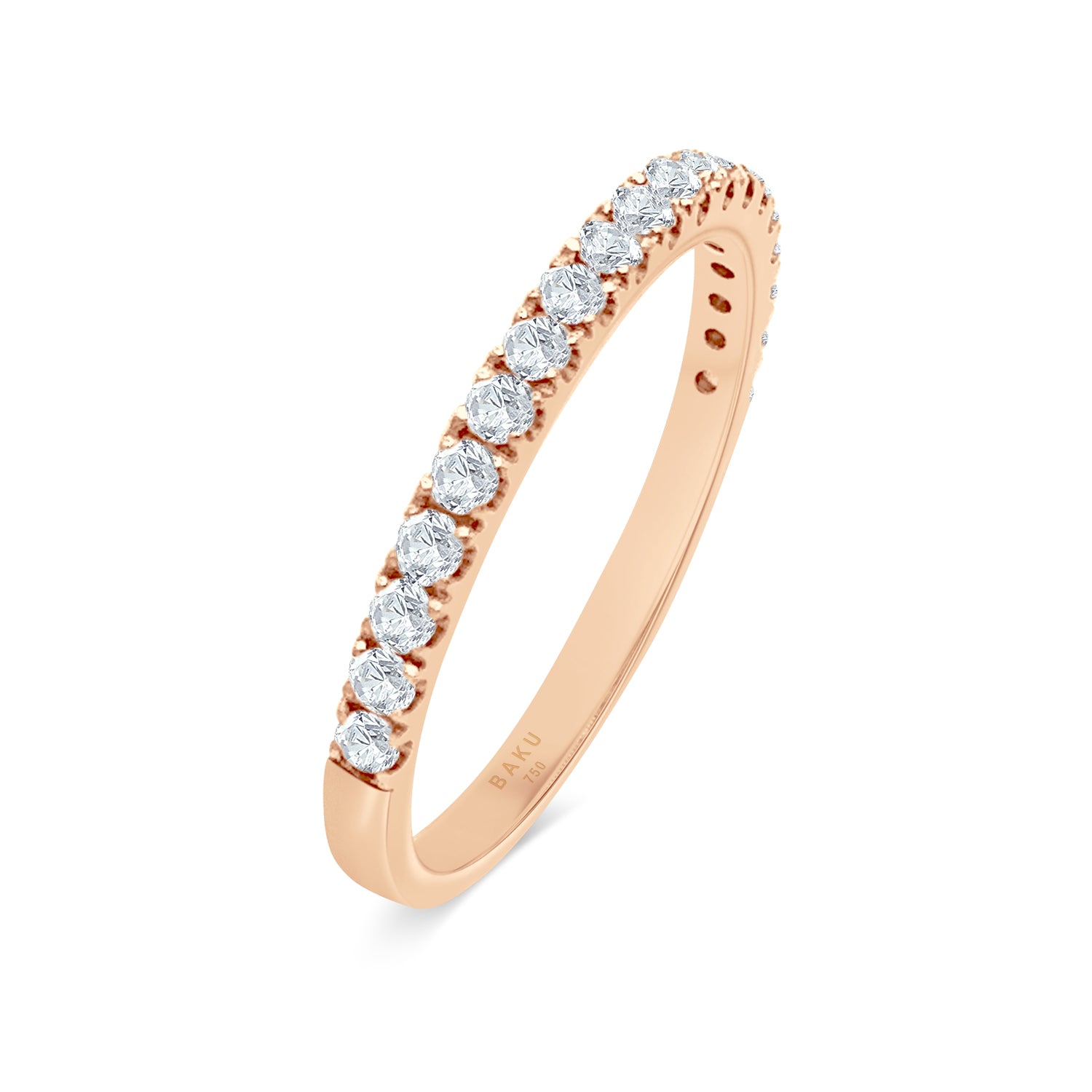 Half Eternity Diamond Ring