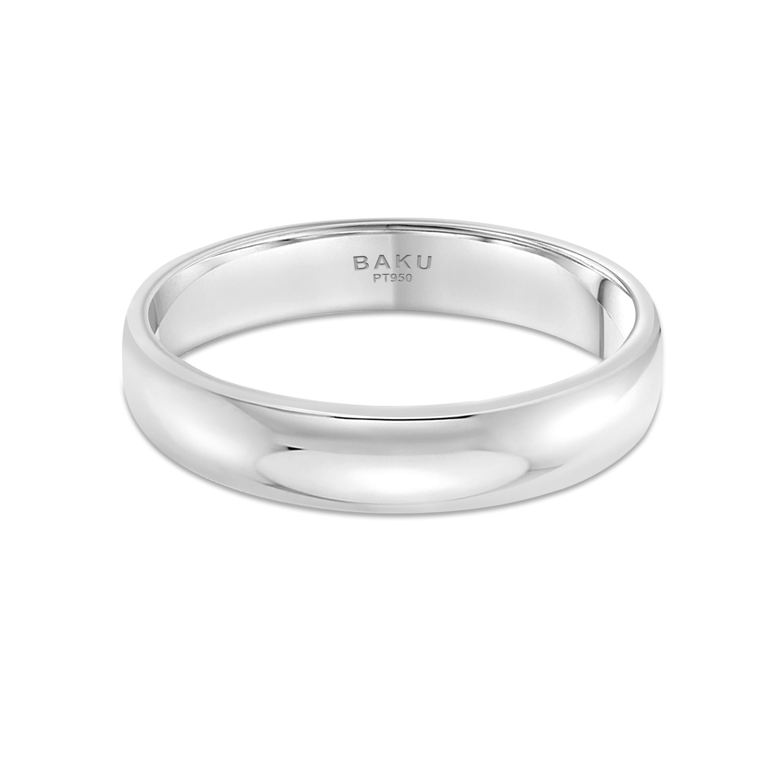 Platinum Men's Wedding Band Ring