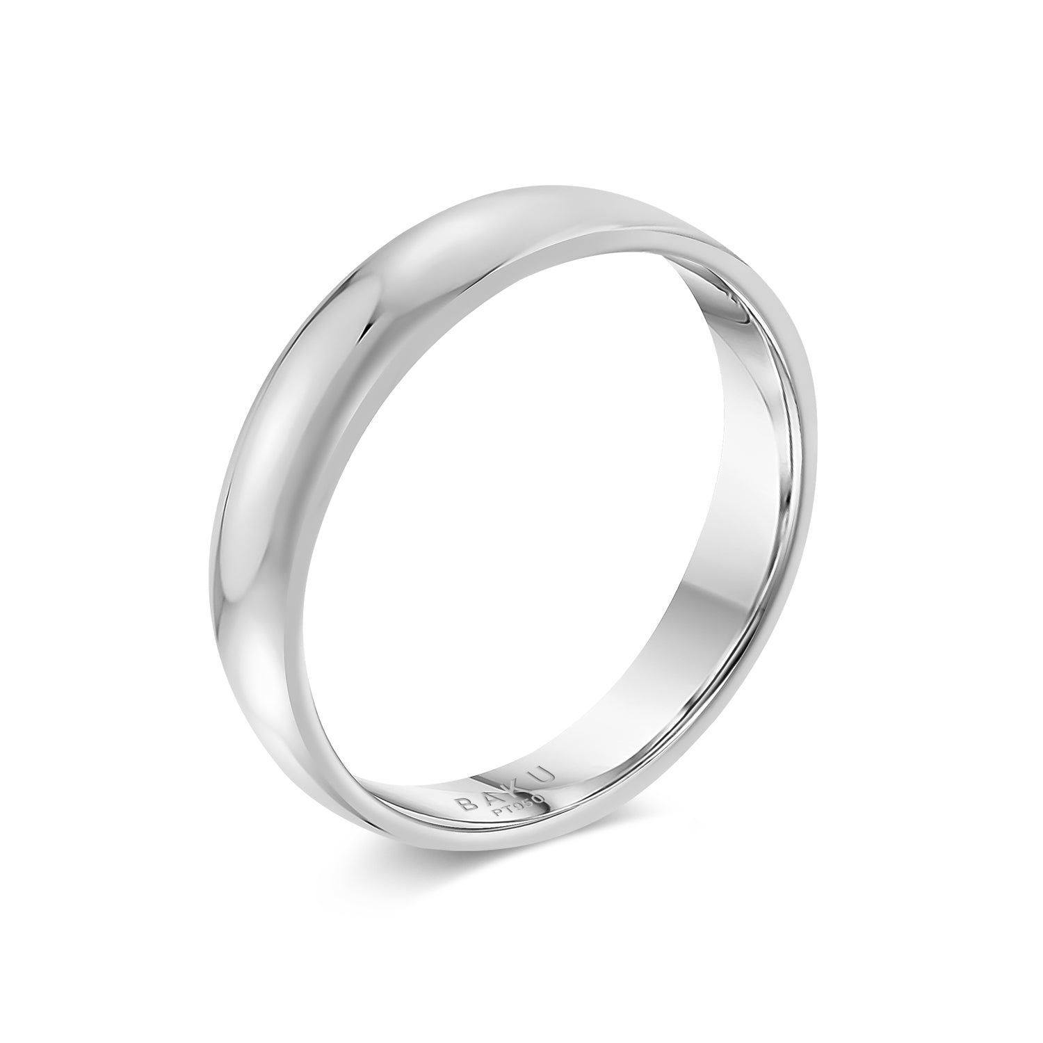 Platinum Men's Wedding Band Ring