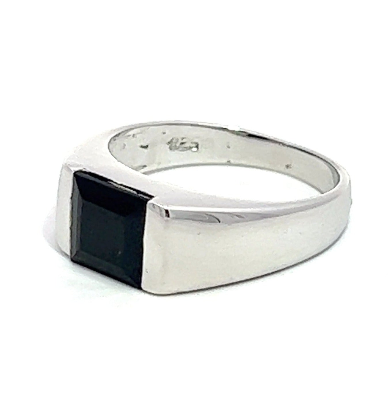Blue Sapphire Square Ring