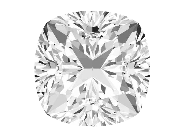 0.91 carat Cushion diamond L color SI1 clarity