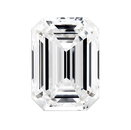 0.9 Carat Emerald Shape Natural Diamond