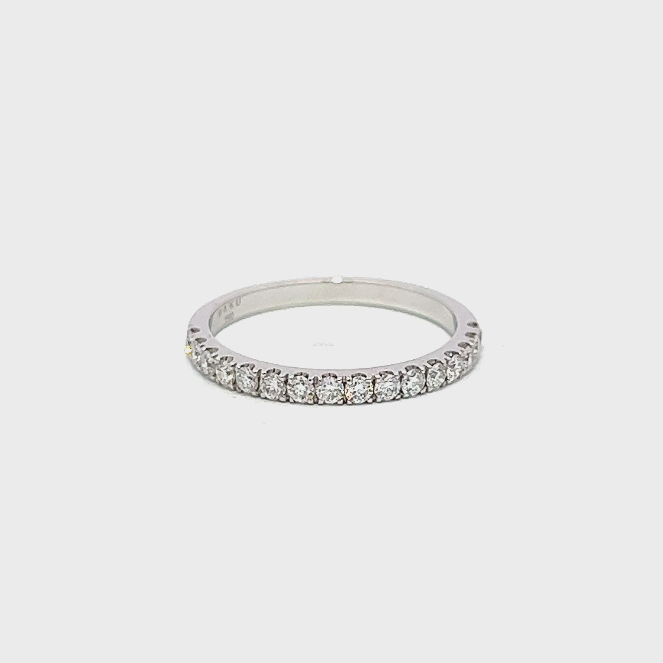 Half Eternity Diamond Ring