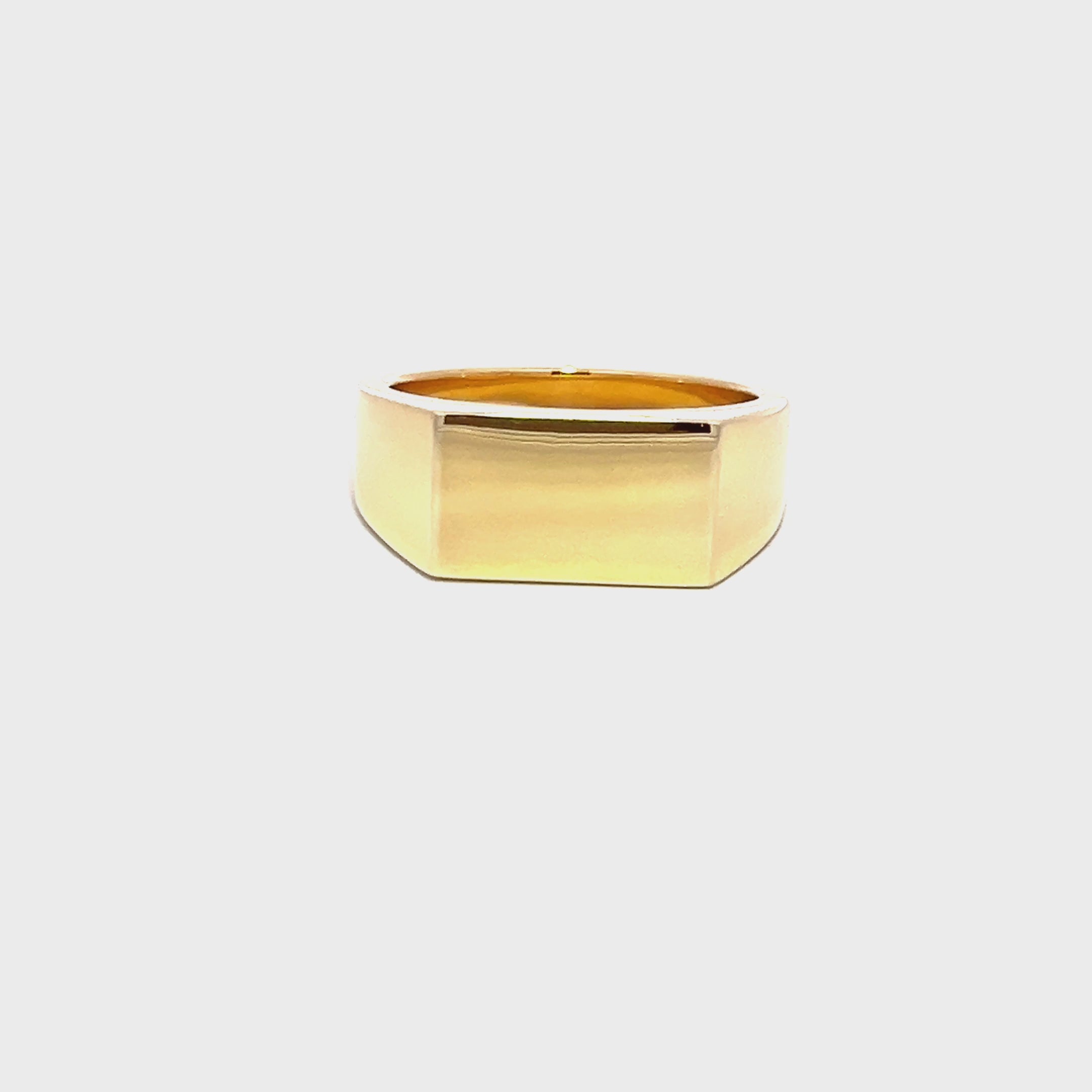 Gold Signet Ring