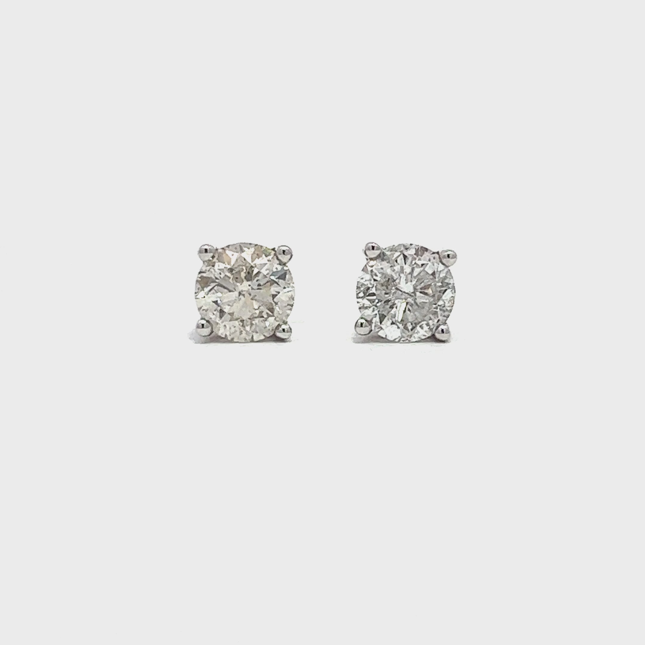 Diamond Stud Earrings