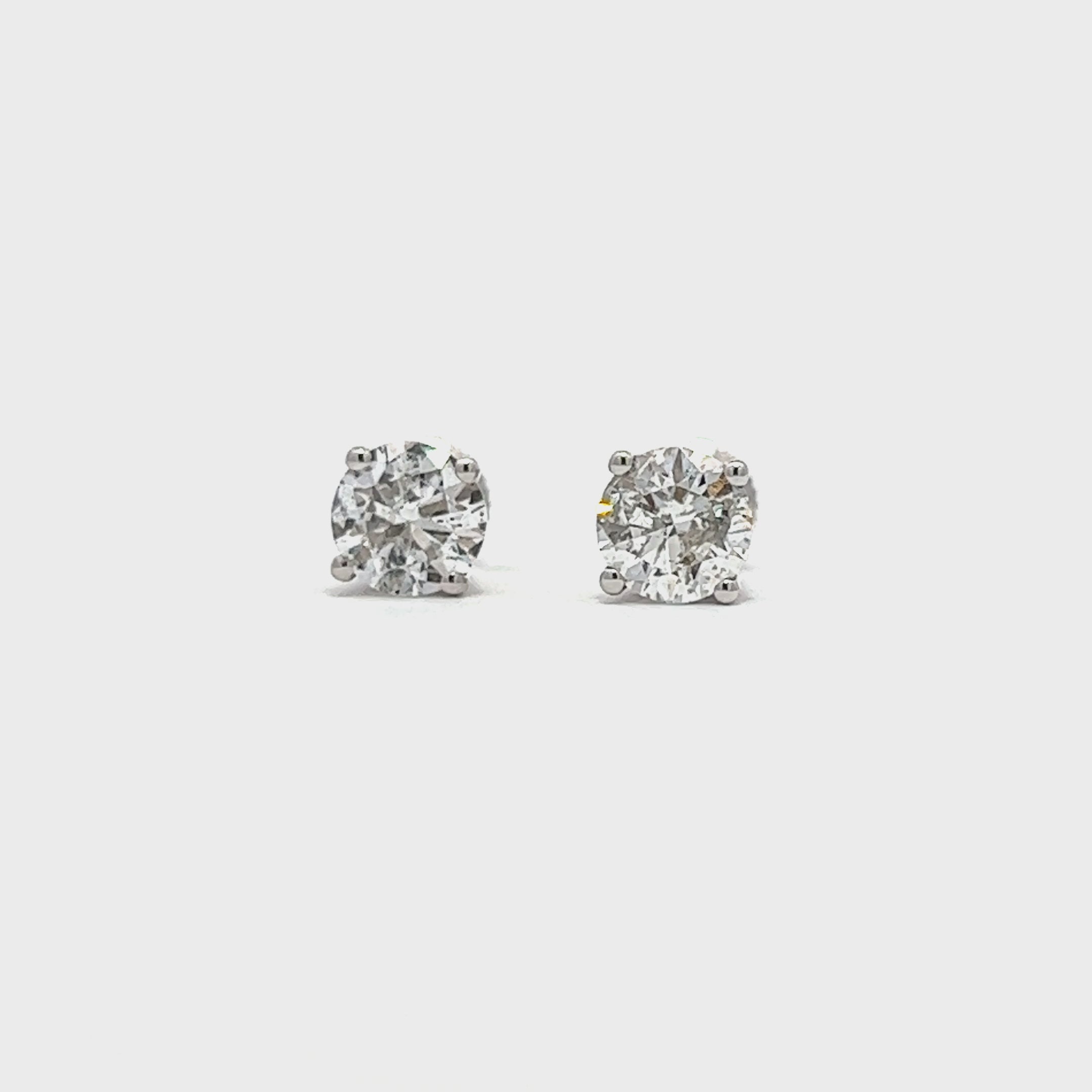 Diamond Stud Earrings