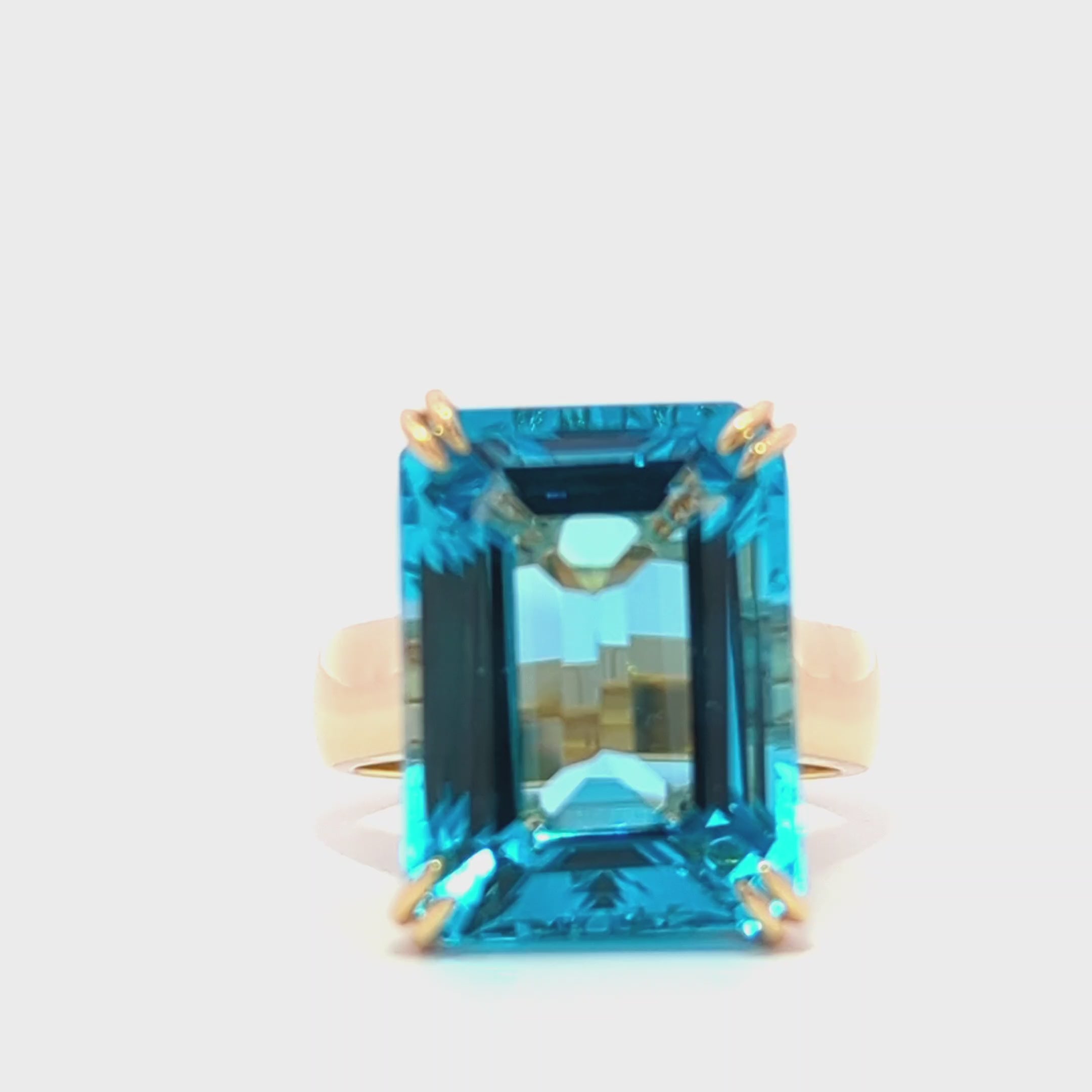 Blue Topaz Ring