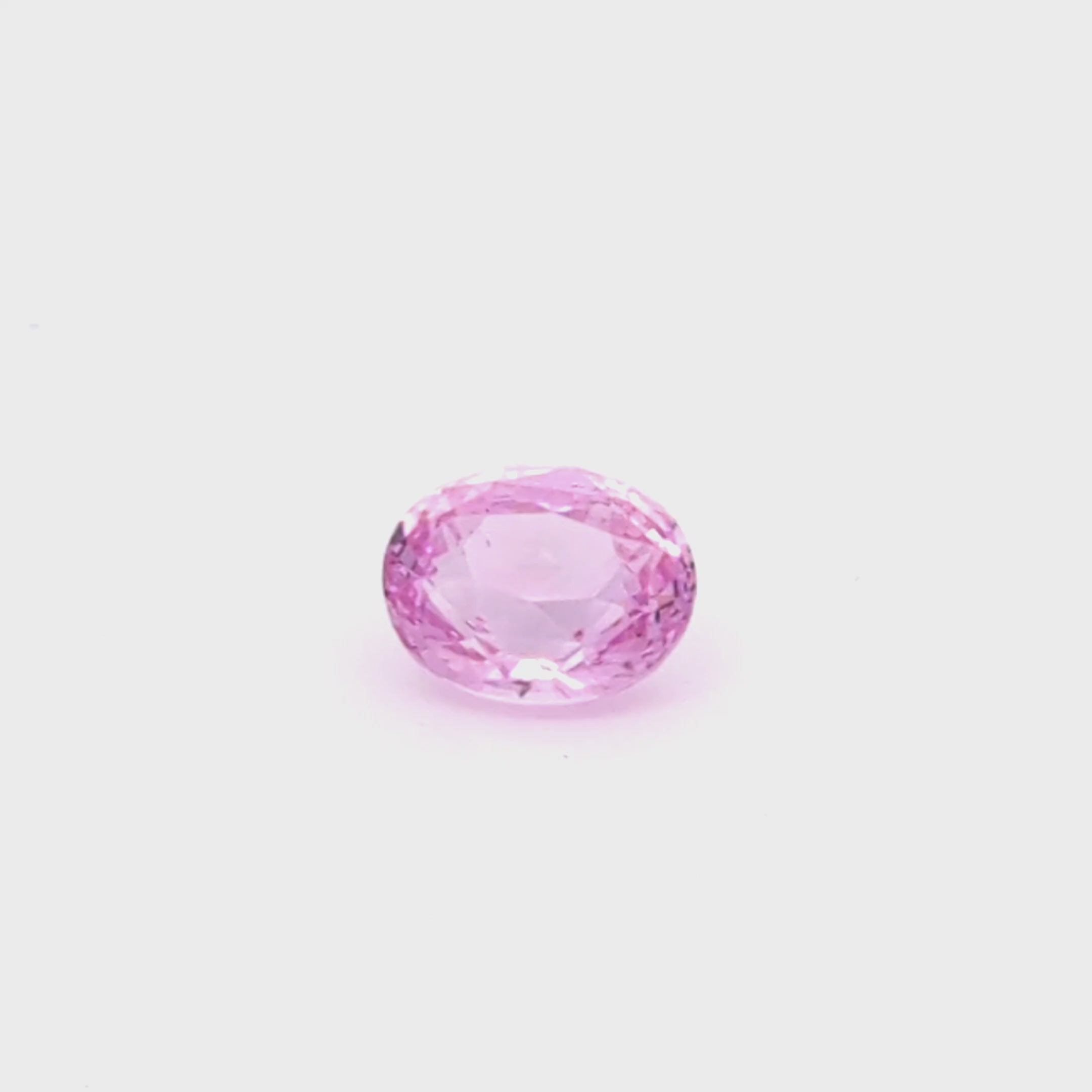 Loose Stone Natural Corundum Pink Sapphire