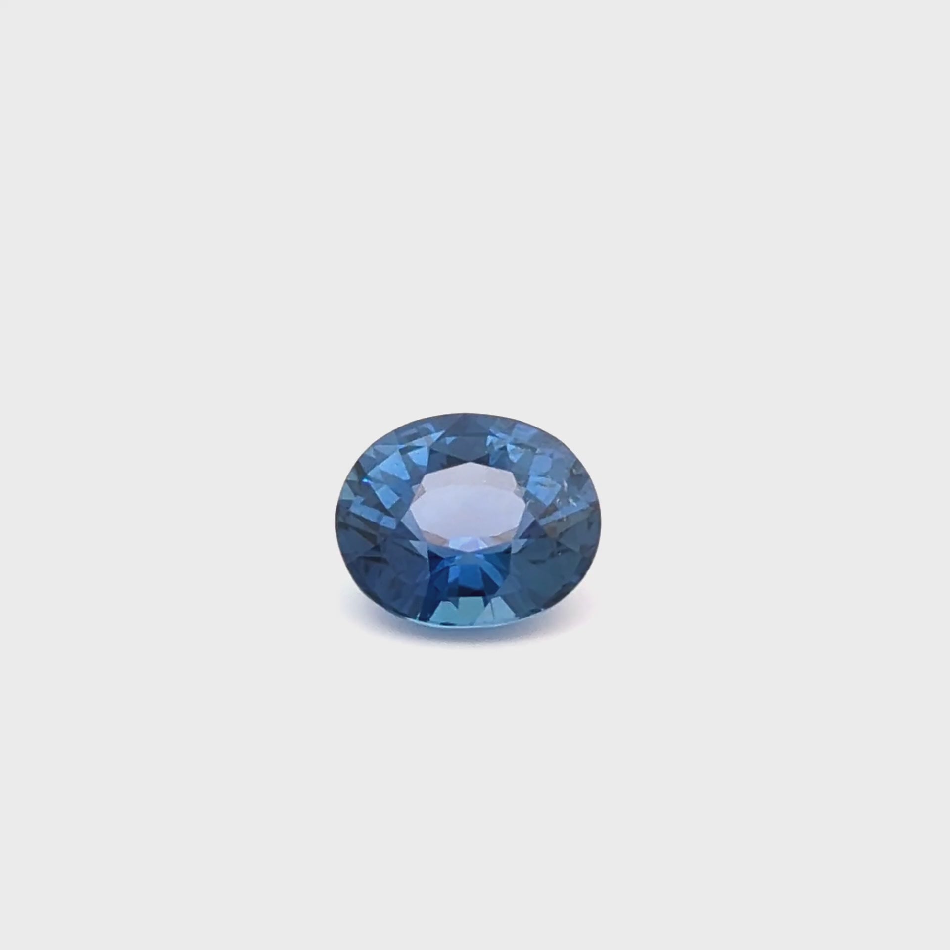 Loose Stone Natural Corundum Blue Sapphire