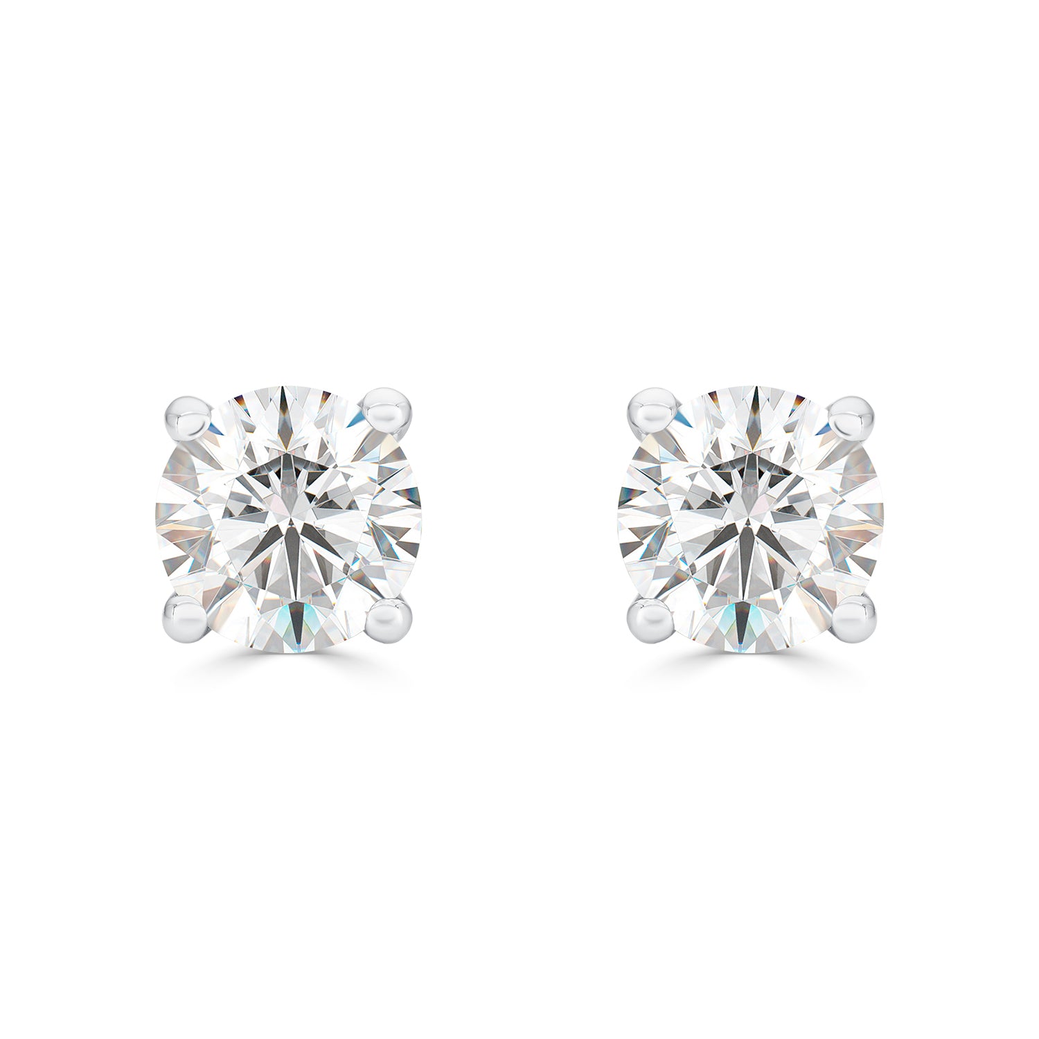 Diamond Stud Earrings