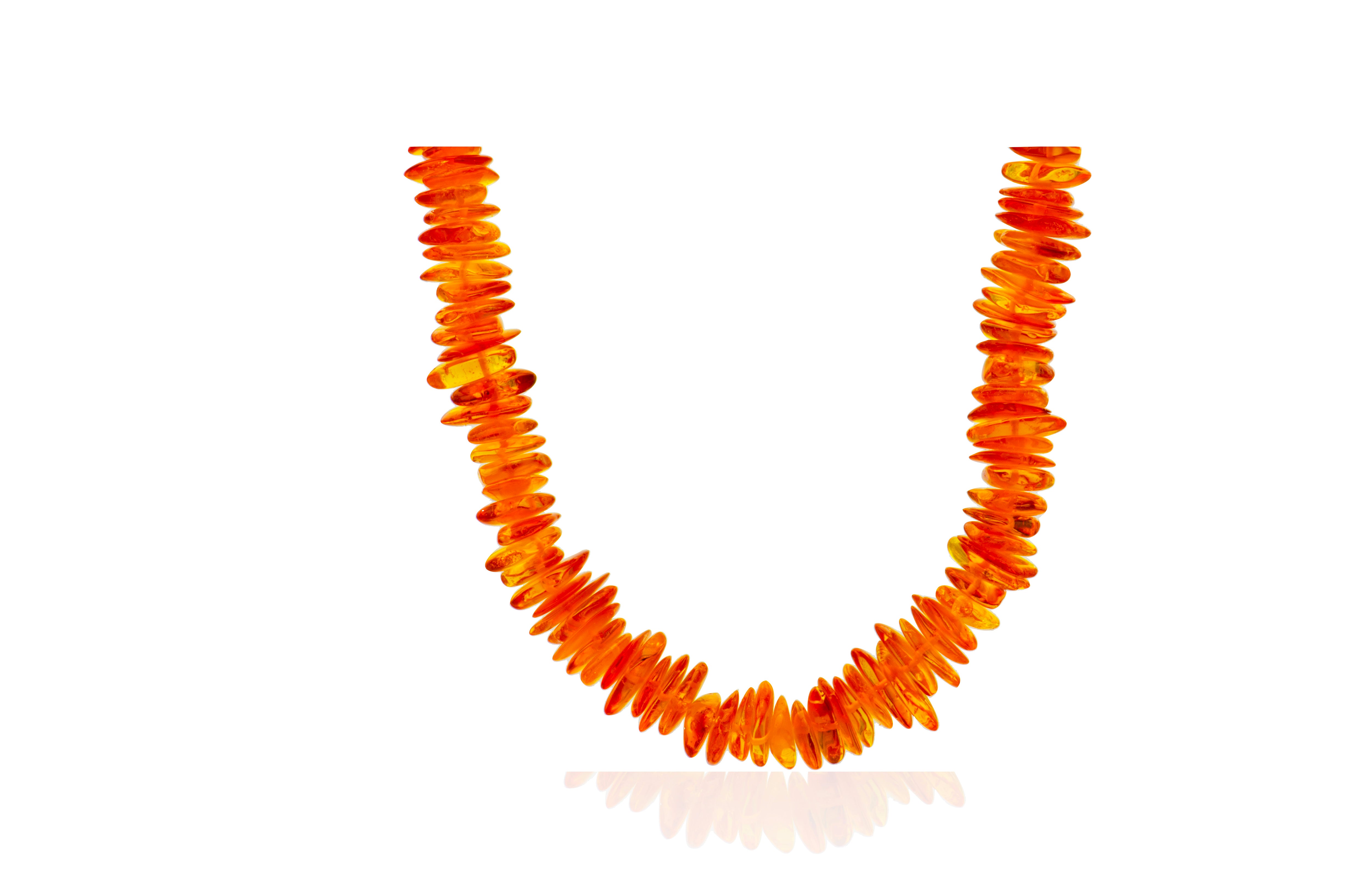 Natural Amber Rough Necklace