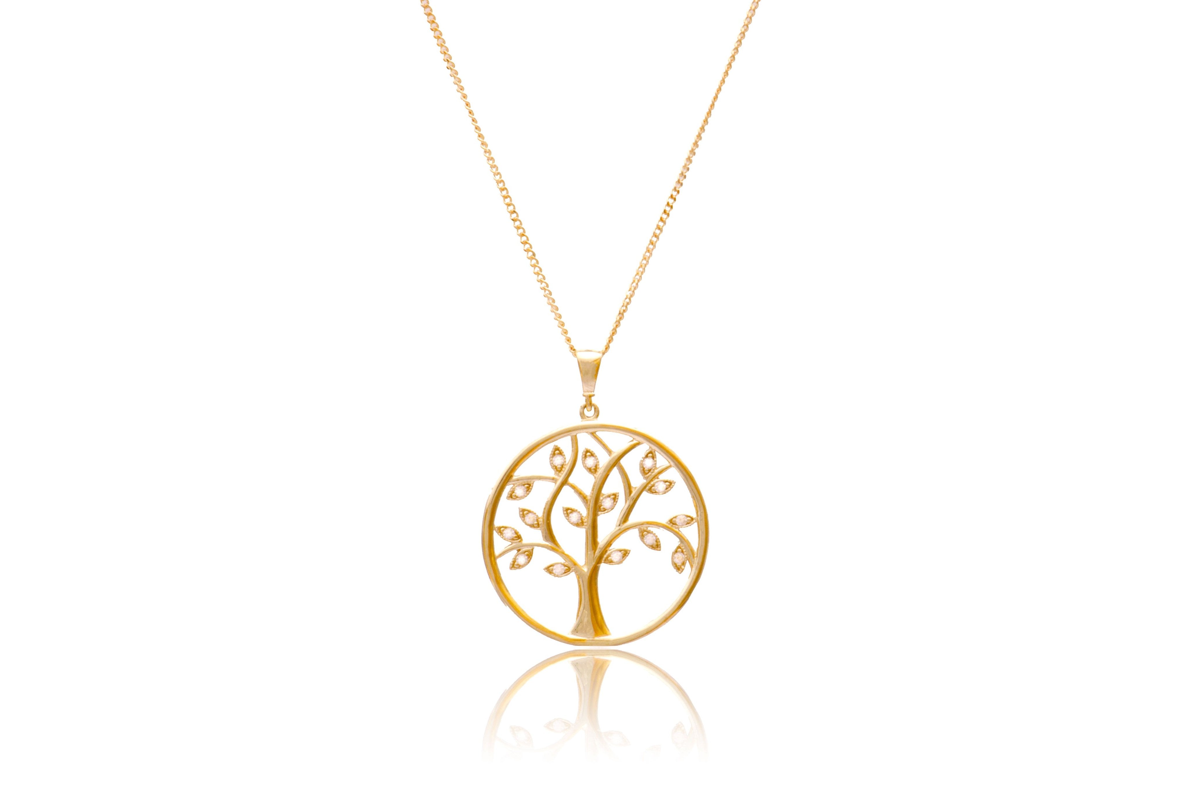 Tree of Life Circle Pendant