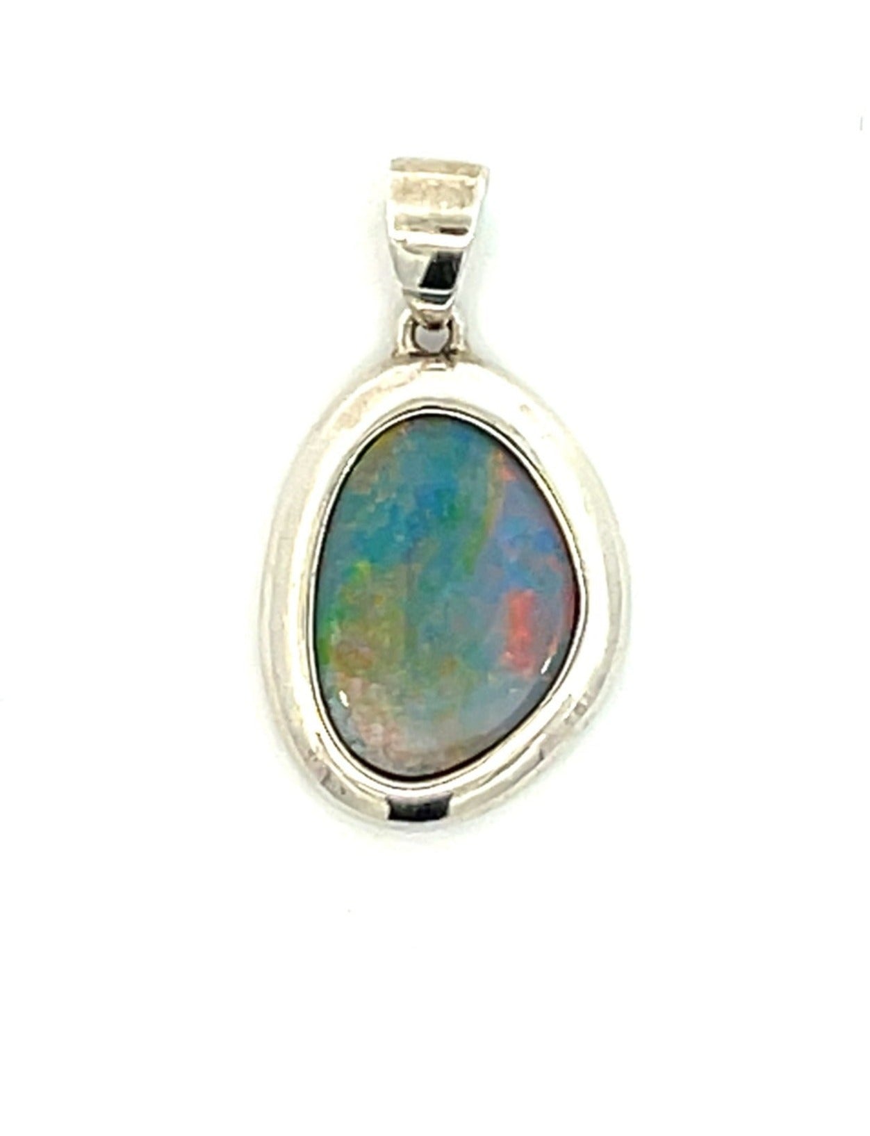 Doublet Opal Irregular Pendant