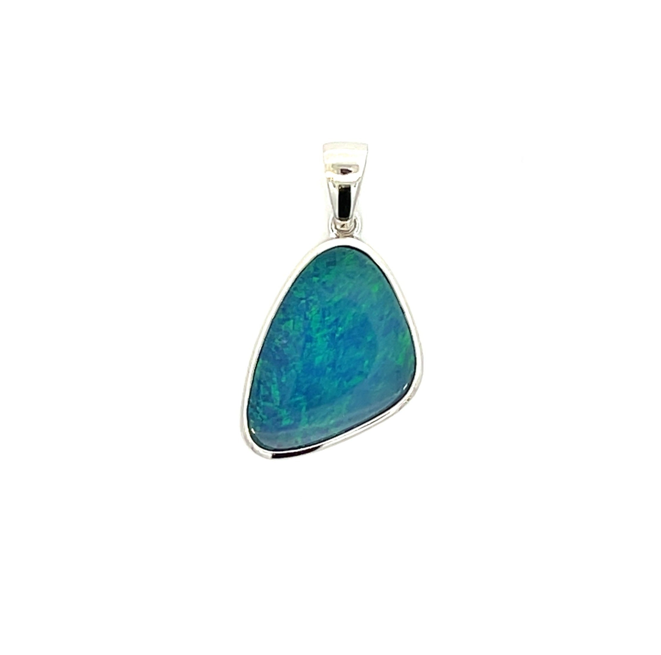 Doublet Opal Irregular Pendant