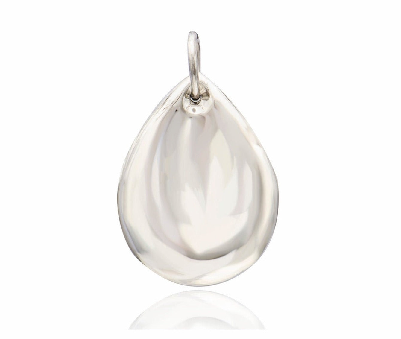 Mexican Silver Teardrop Pendant