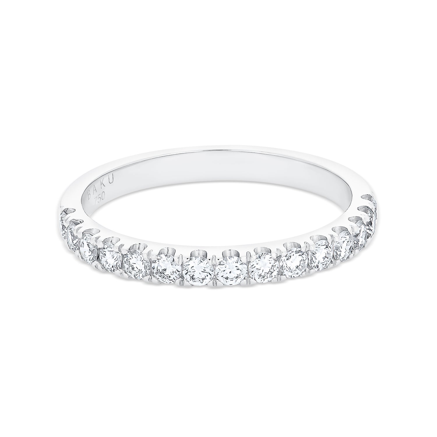 Half Eternity Diamond Ring