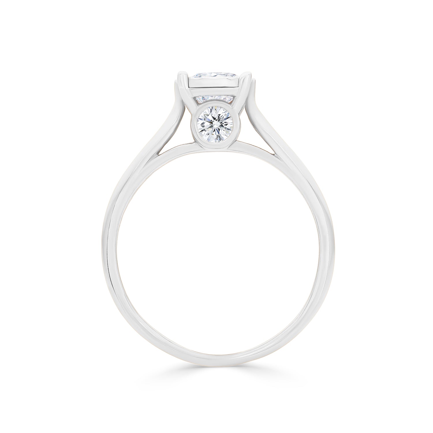 Brilliant Round Diamond Engagement Ring