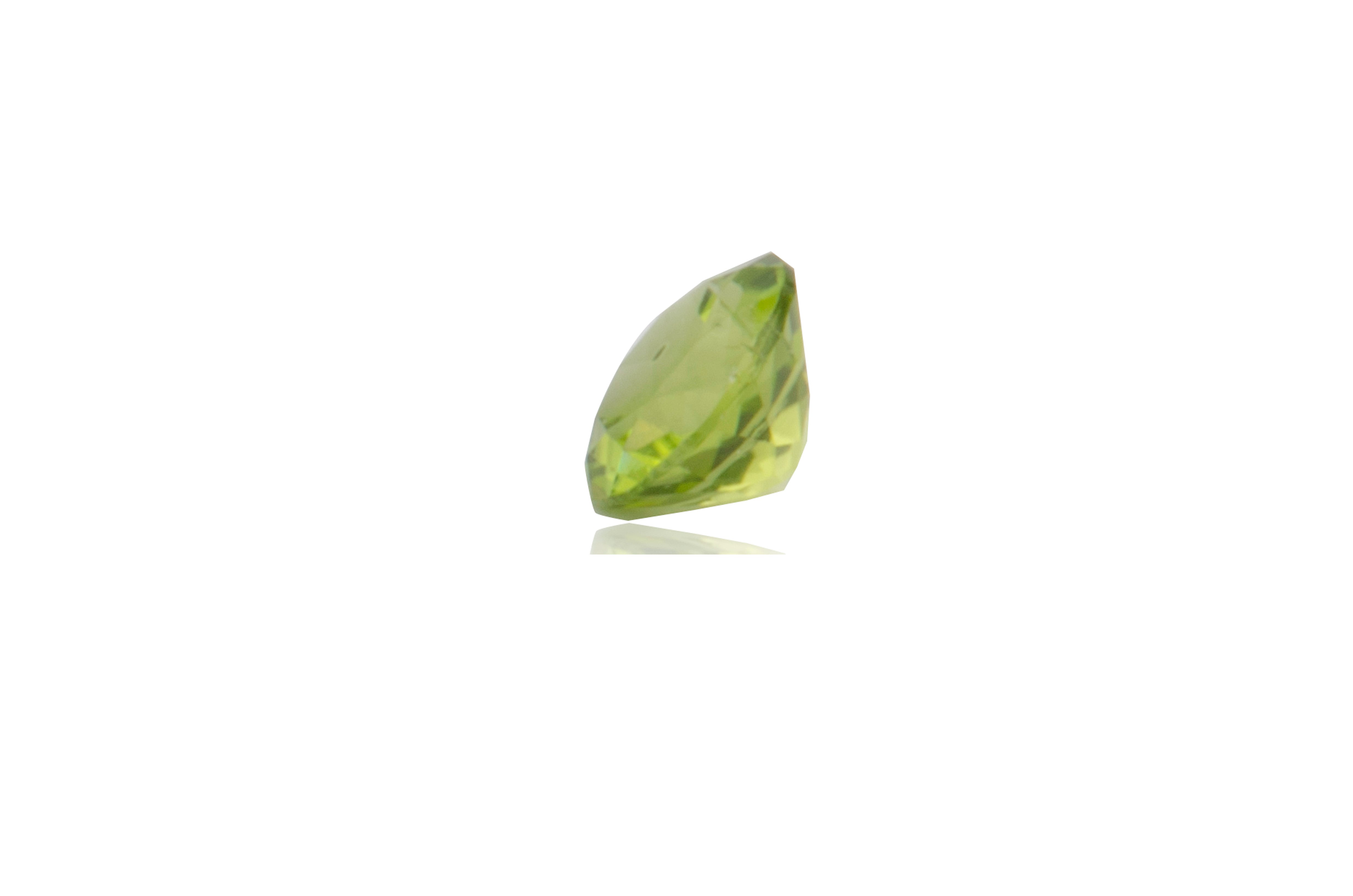 Peridot Faceted Loose Stone