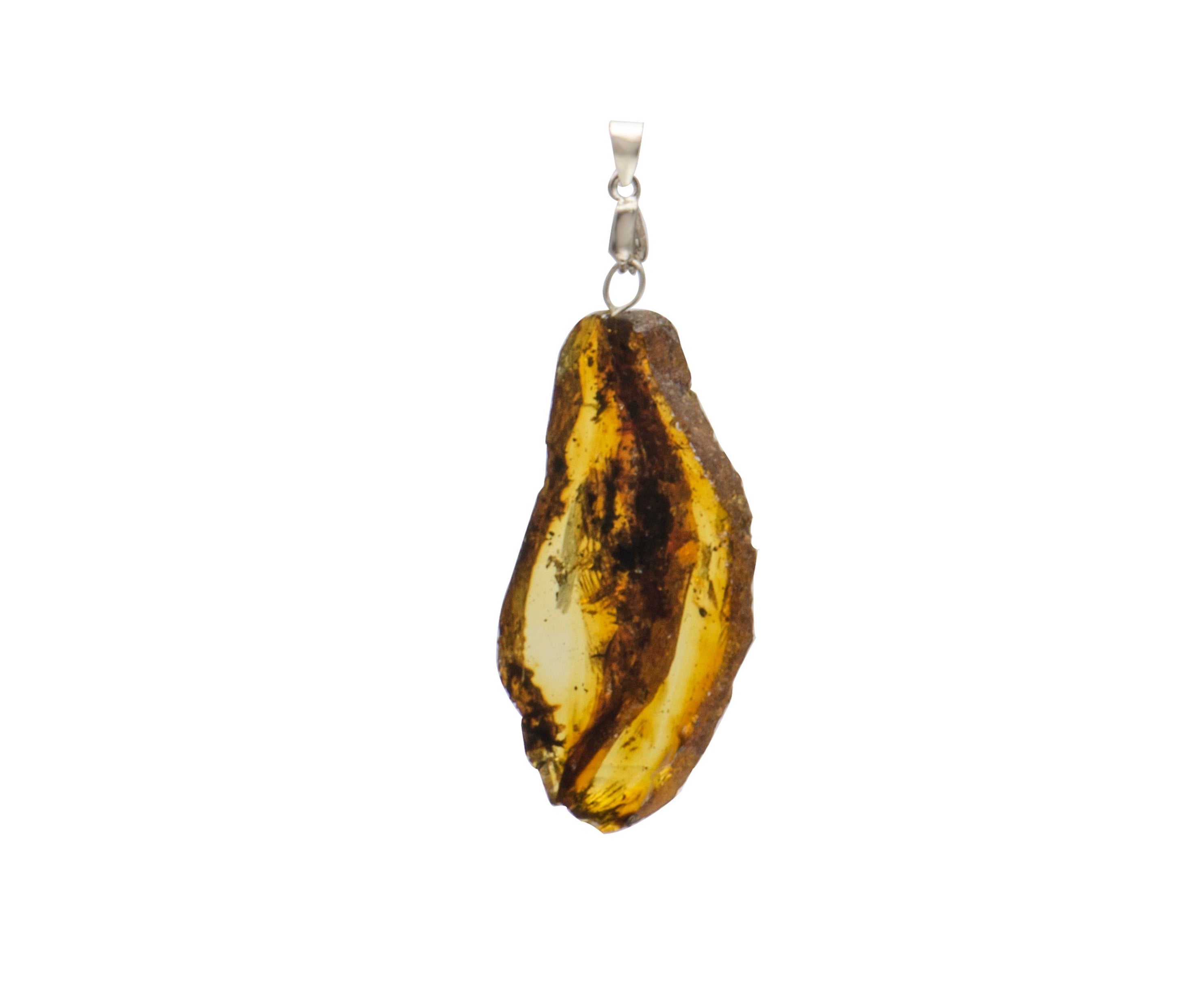 Amber Irregular Pendant
