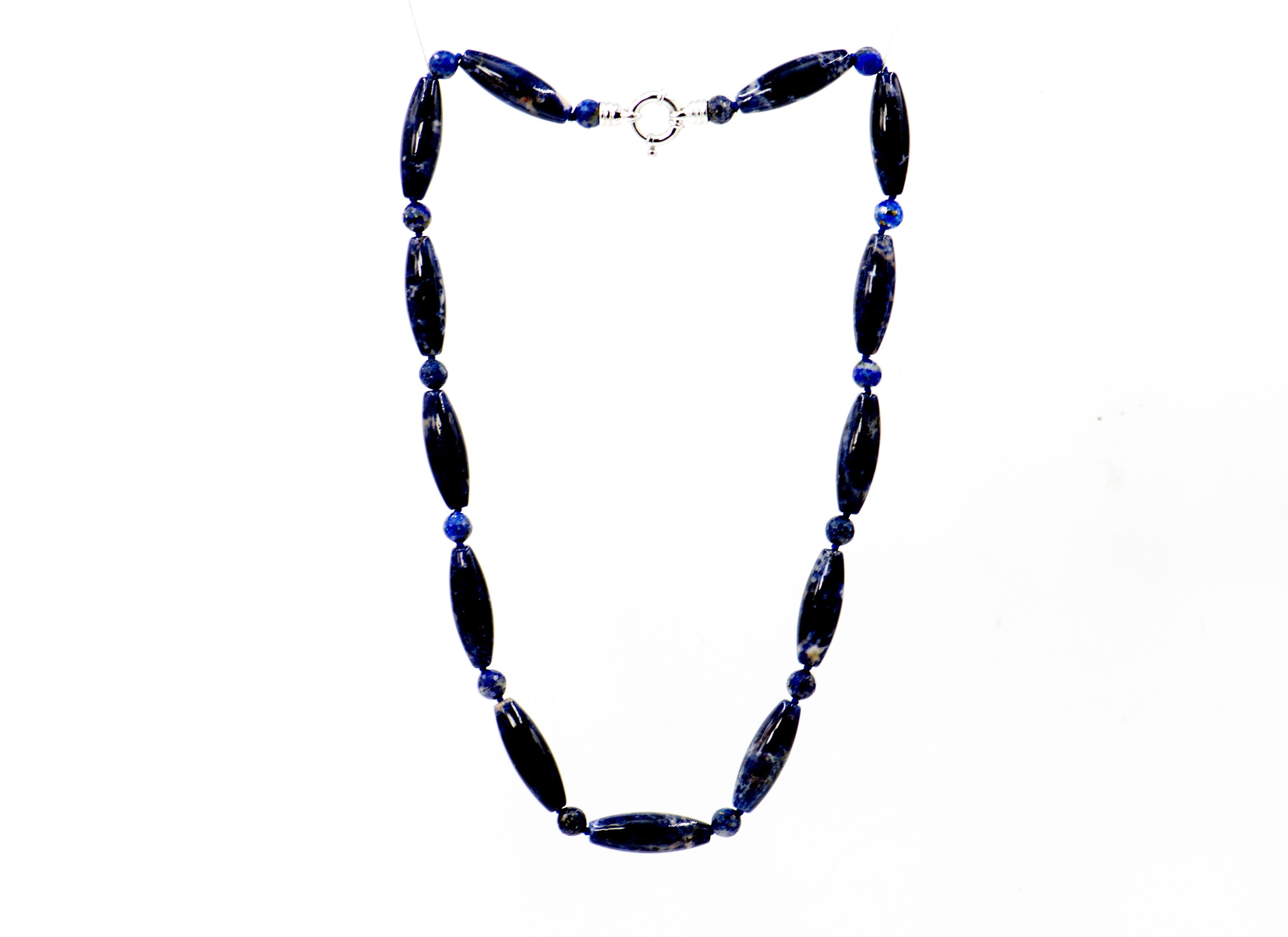Sodalite and Lapis Lazuli Necklace