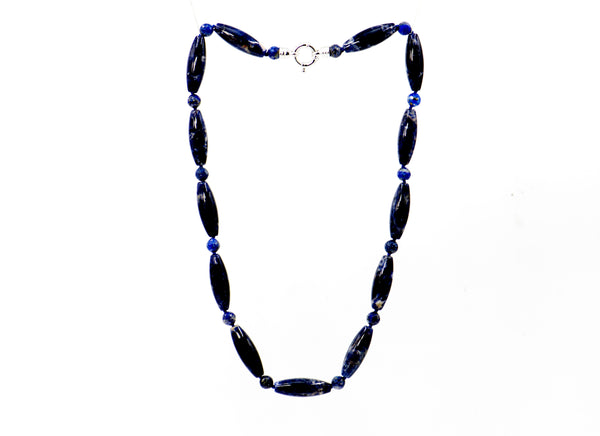 Sodalite and Lapis Lazuli Necklace
